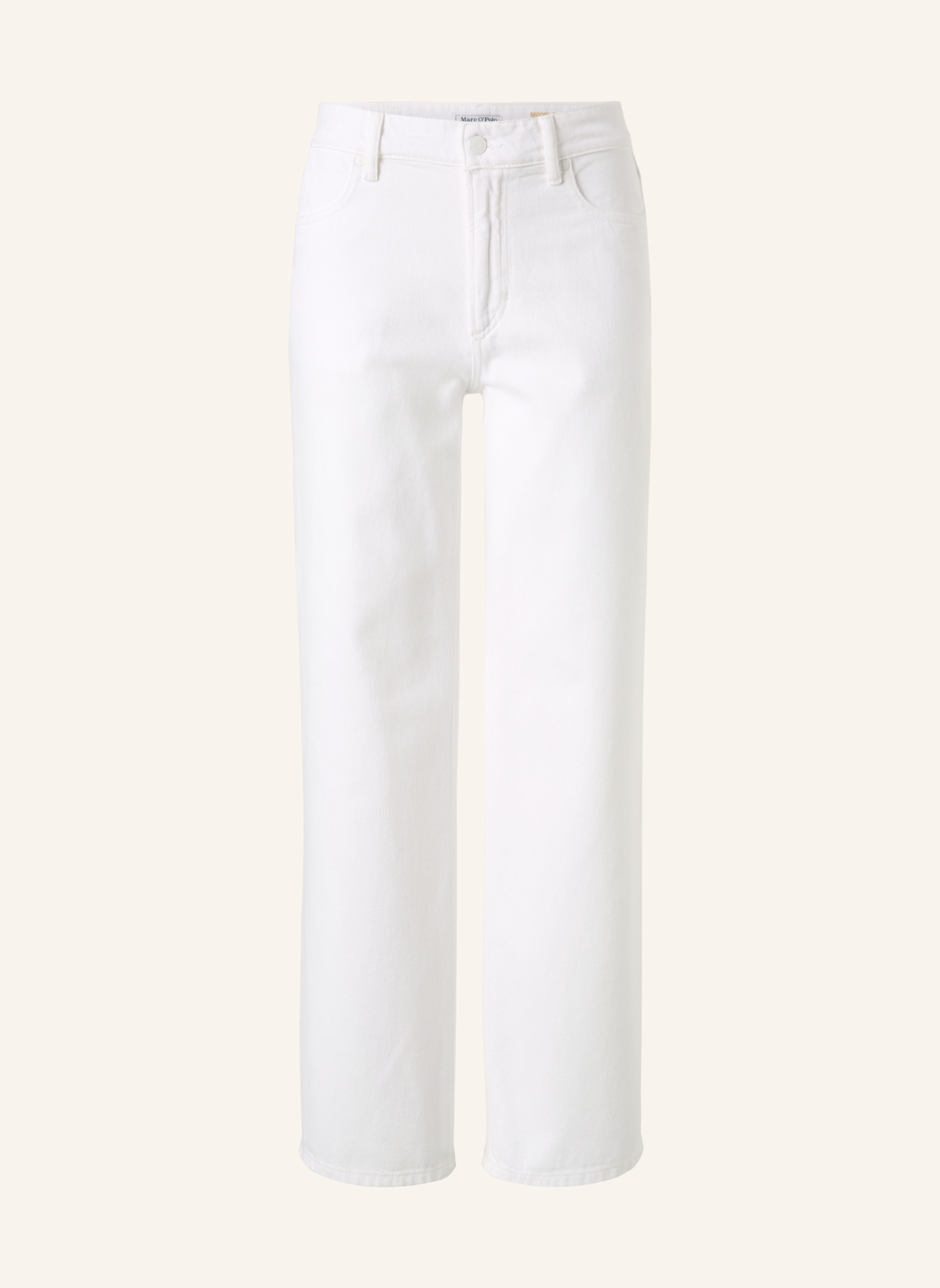 Marc O'Polo DENIM Weite Jeans: WEISS