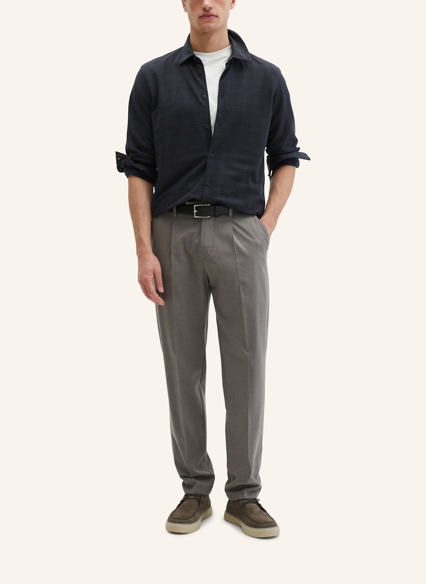 Marc O'Polo Jerseyshirt: DUNKELBLAU