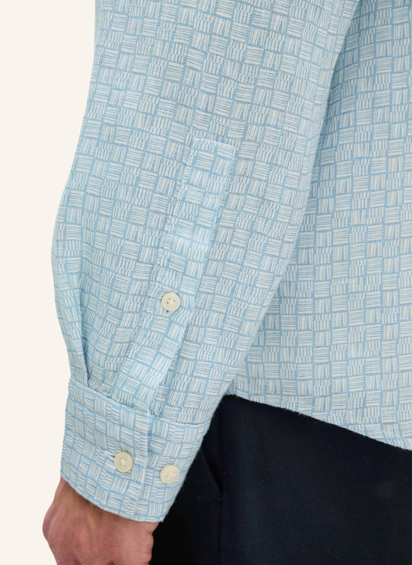 Marc O'Polo Hemd: HELLBLAU