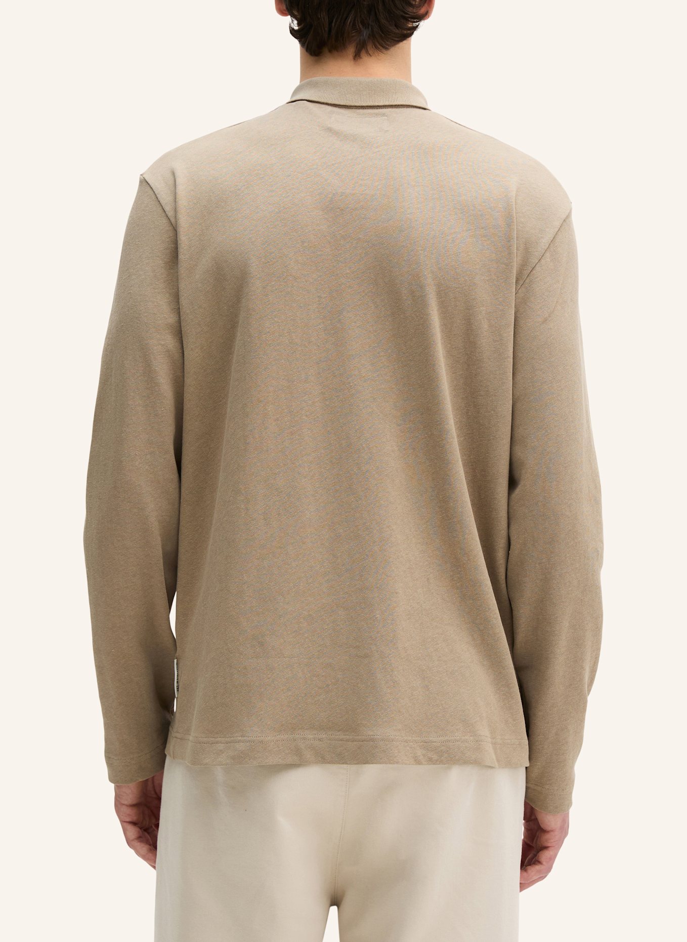 Marc O'Polo Langarm-Shirt: BEIGE