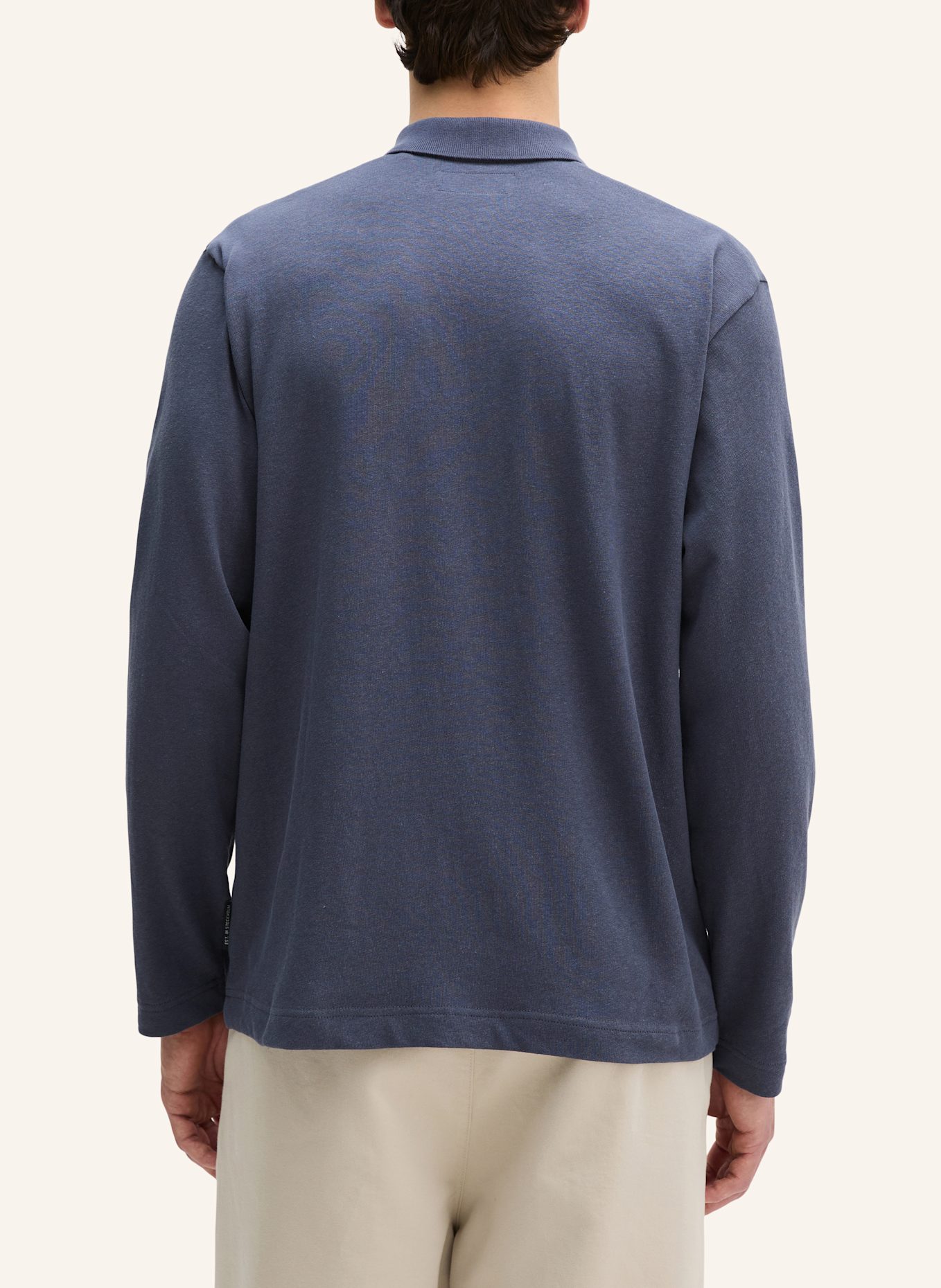 Marc O'Polo Langarm-Shirt: DUNKELGRAU