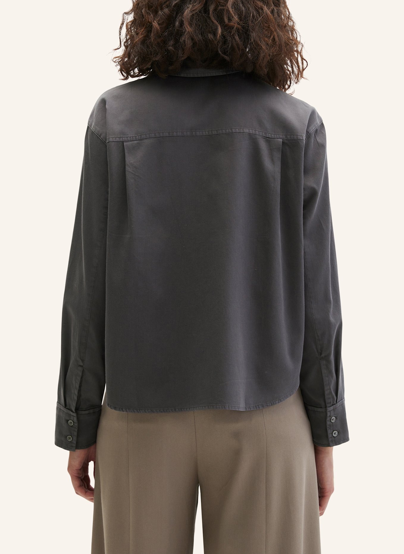 Marc O'Polo Bluse: DUNKELGRAU