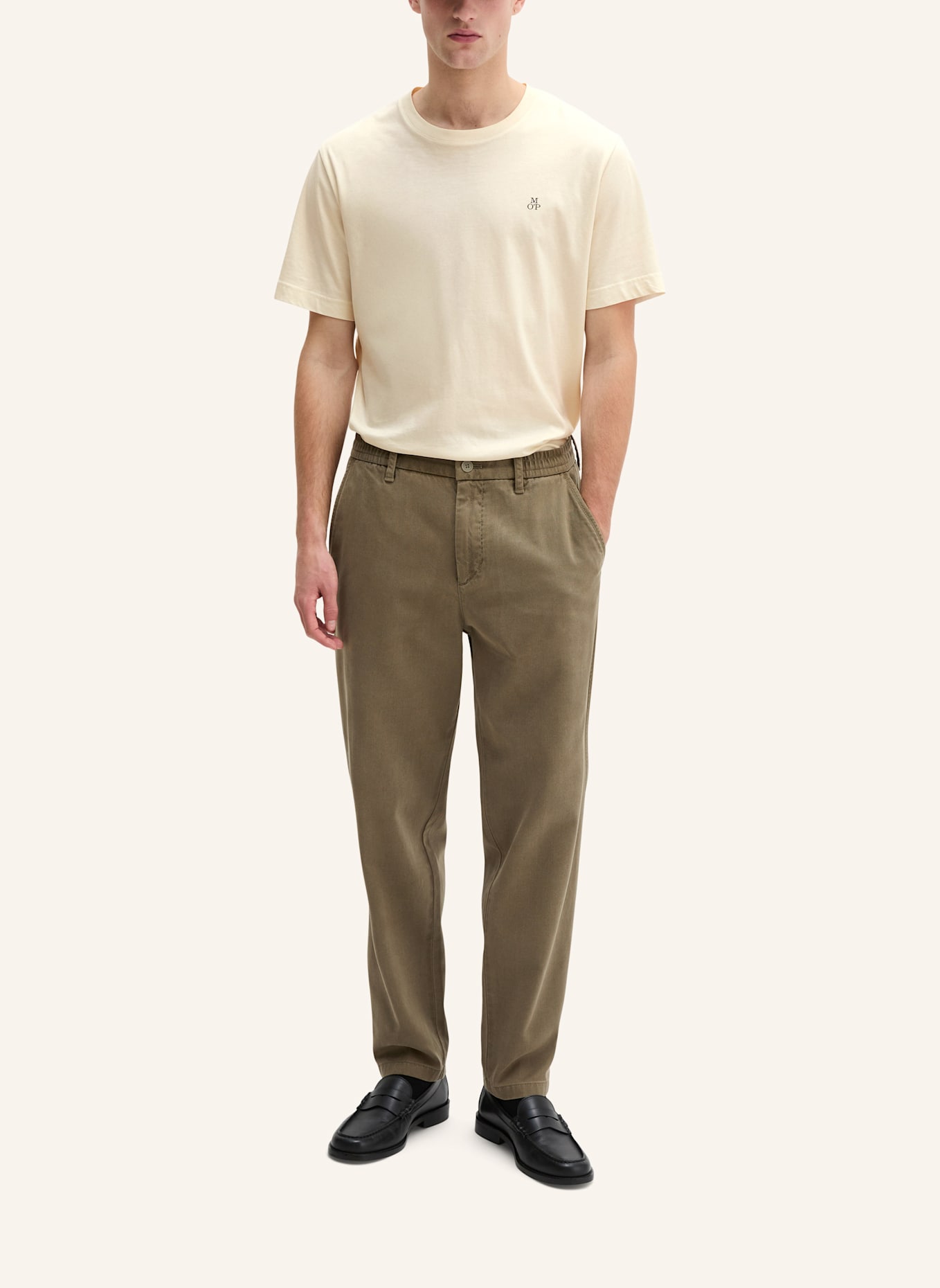 Marc O'Polo Hose Belsbo jogger: BRAUN
