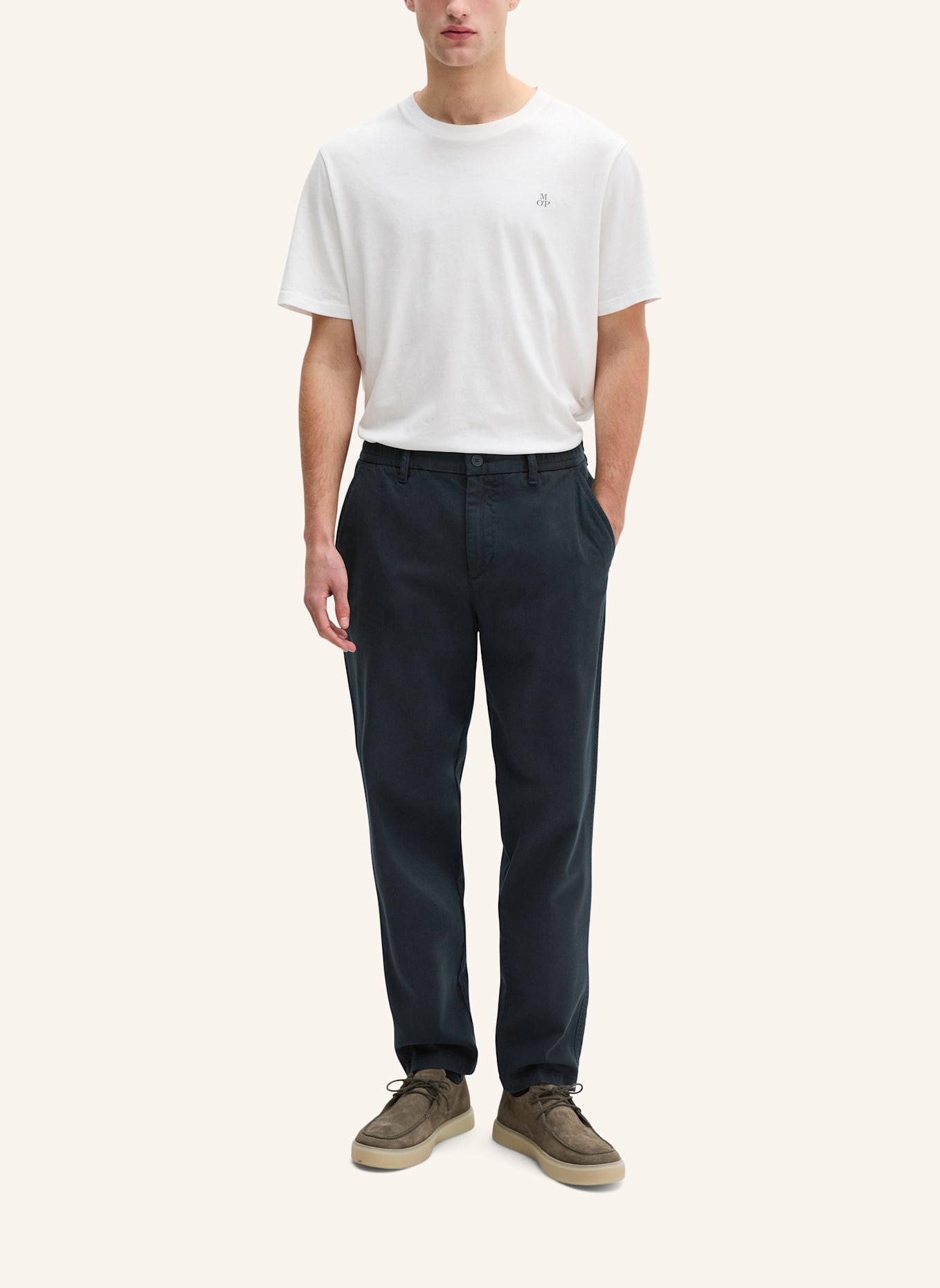 Marc O'Polo Hose Belsbo jogger: DUNKELBLAU