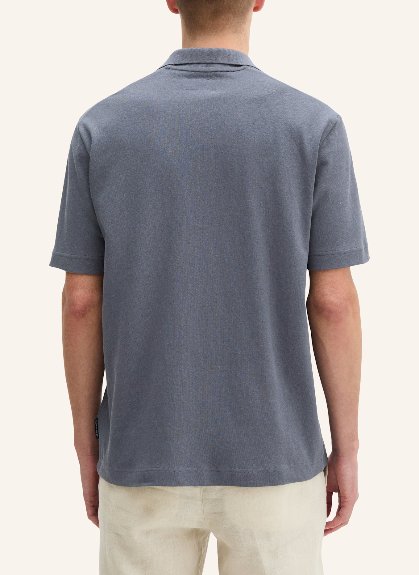 Marc O'Polo Kurzarm-Jerseyshirt: DUNKELGRAU