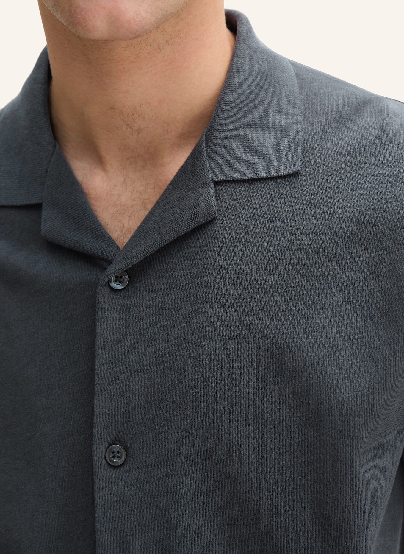 Marc O'Polo Kurzarm-Jerseyshirt: DUNKELBLAU