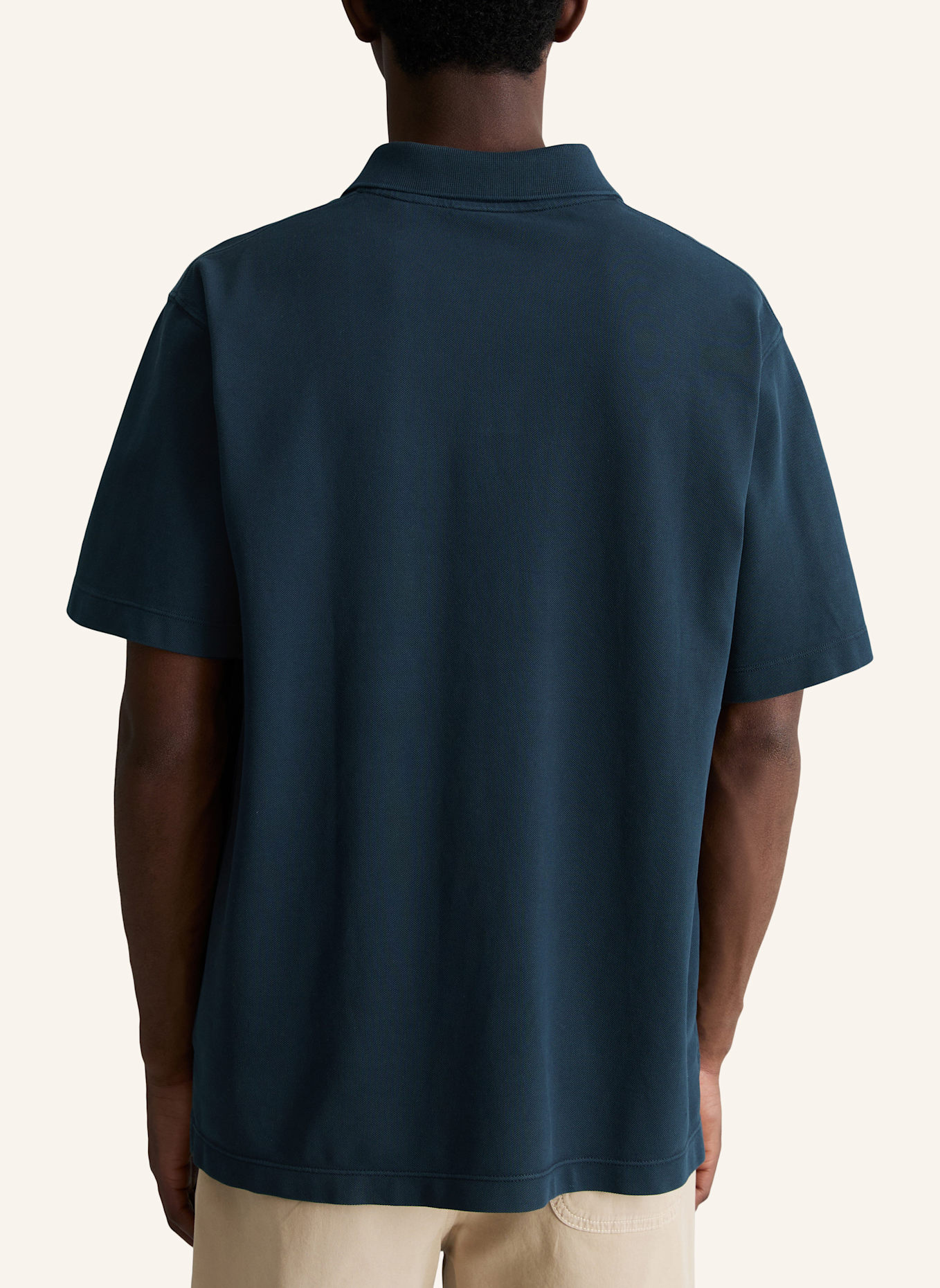 Marc O'Polo DENIM Poloshirt: DUNKELBLAU