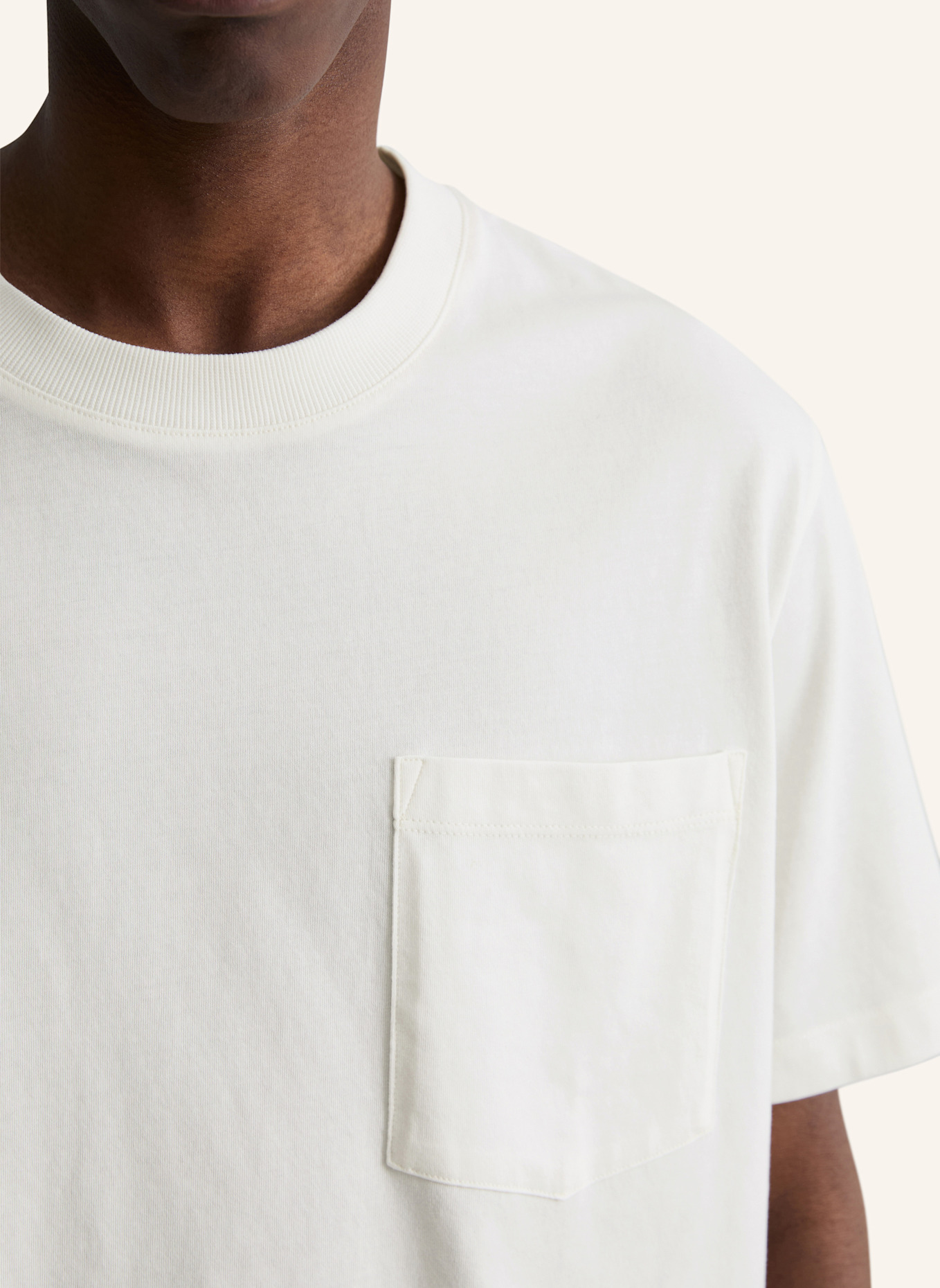 Marc O'Polo DENIM T-Shirt: ECRU