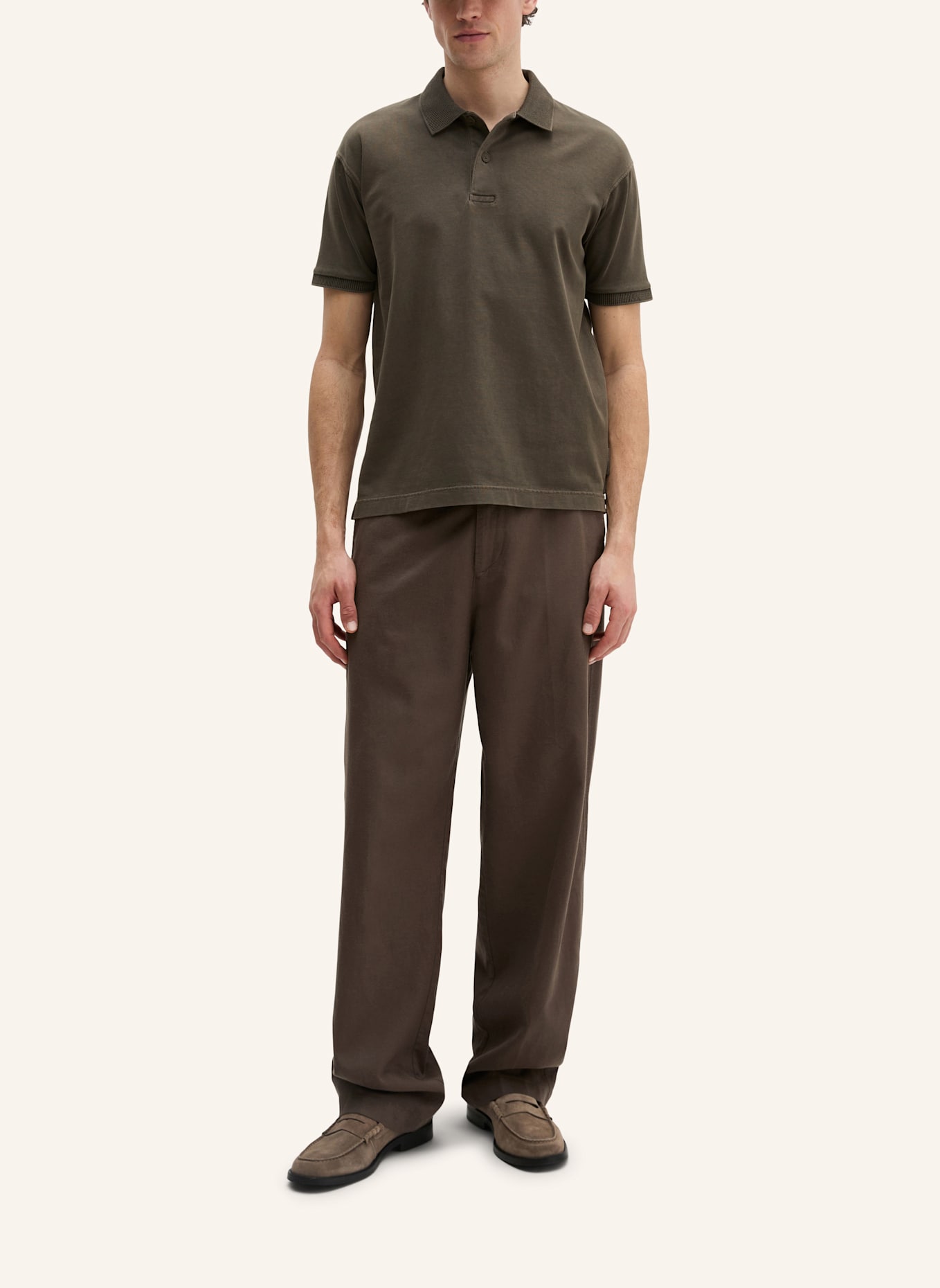 Marc O'Polo Poloshirt: DUNKELBRAUN