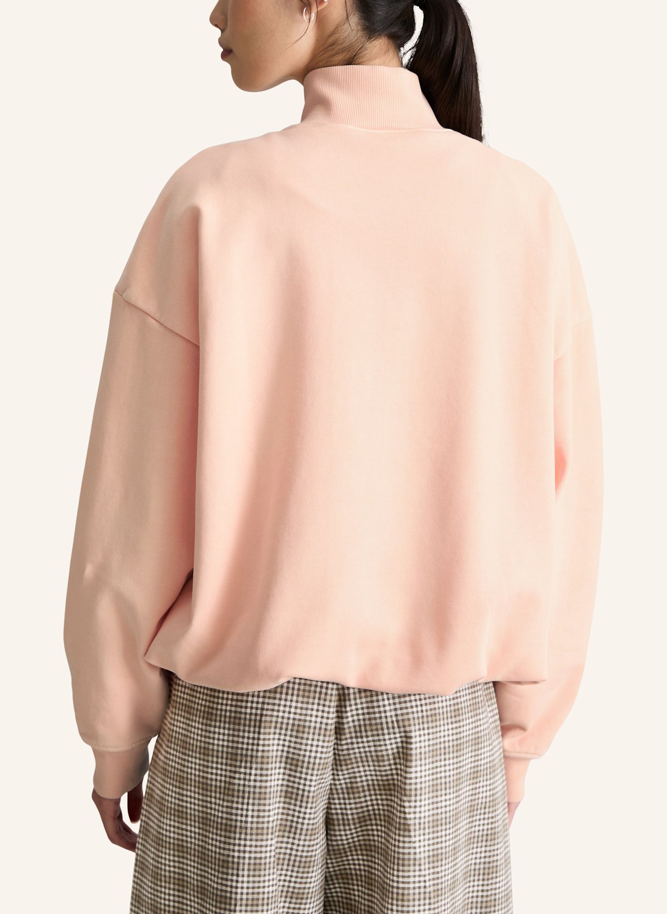 Marc O'Polo DENIM Half- Zip-Sweatshirt: ROSA