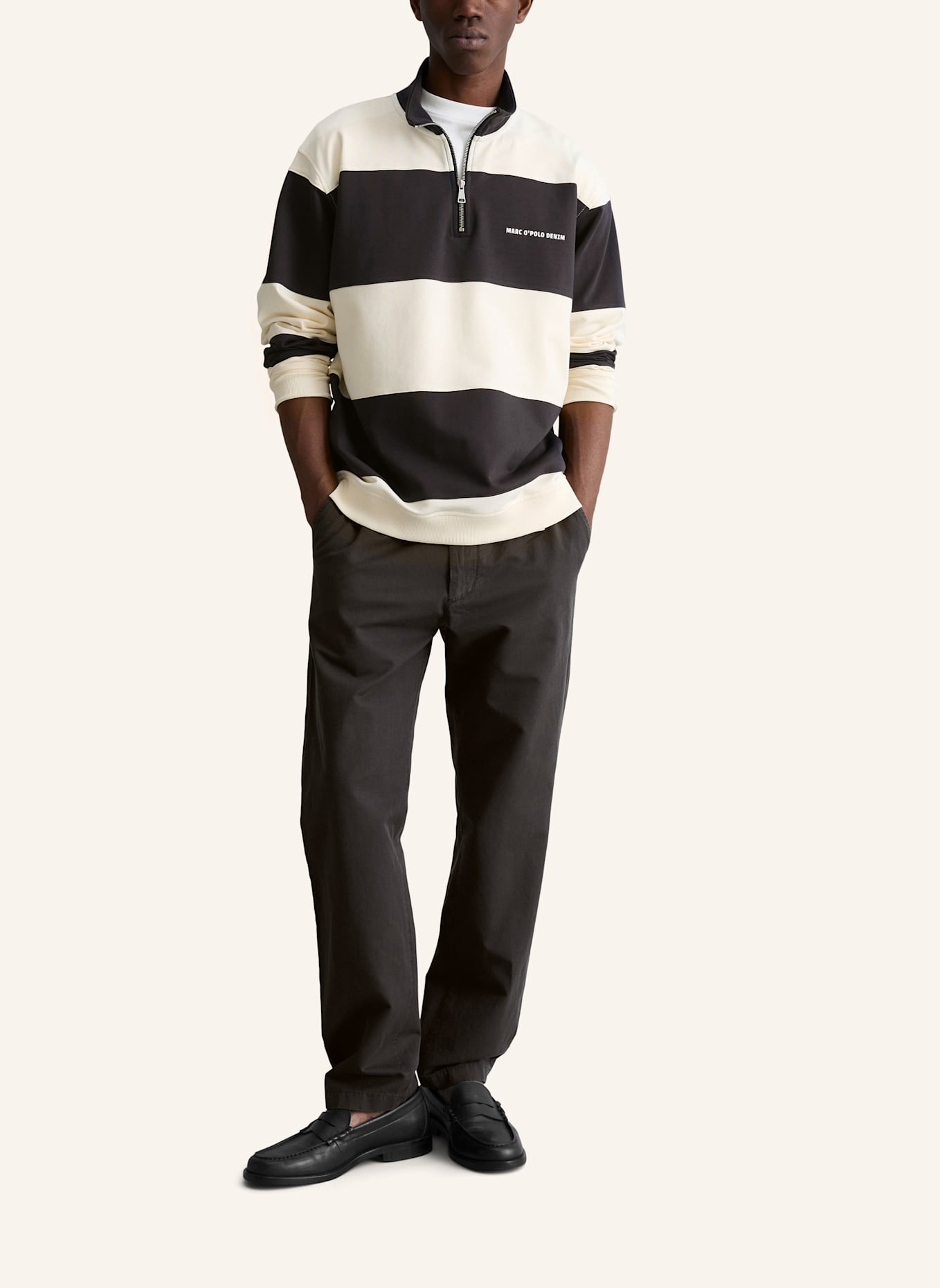 Marc O'Polo DENIM Sweatshirt: SCHWARZ