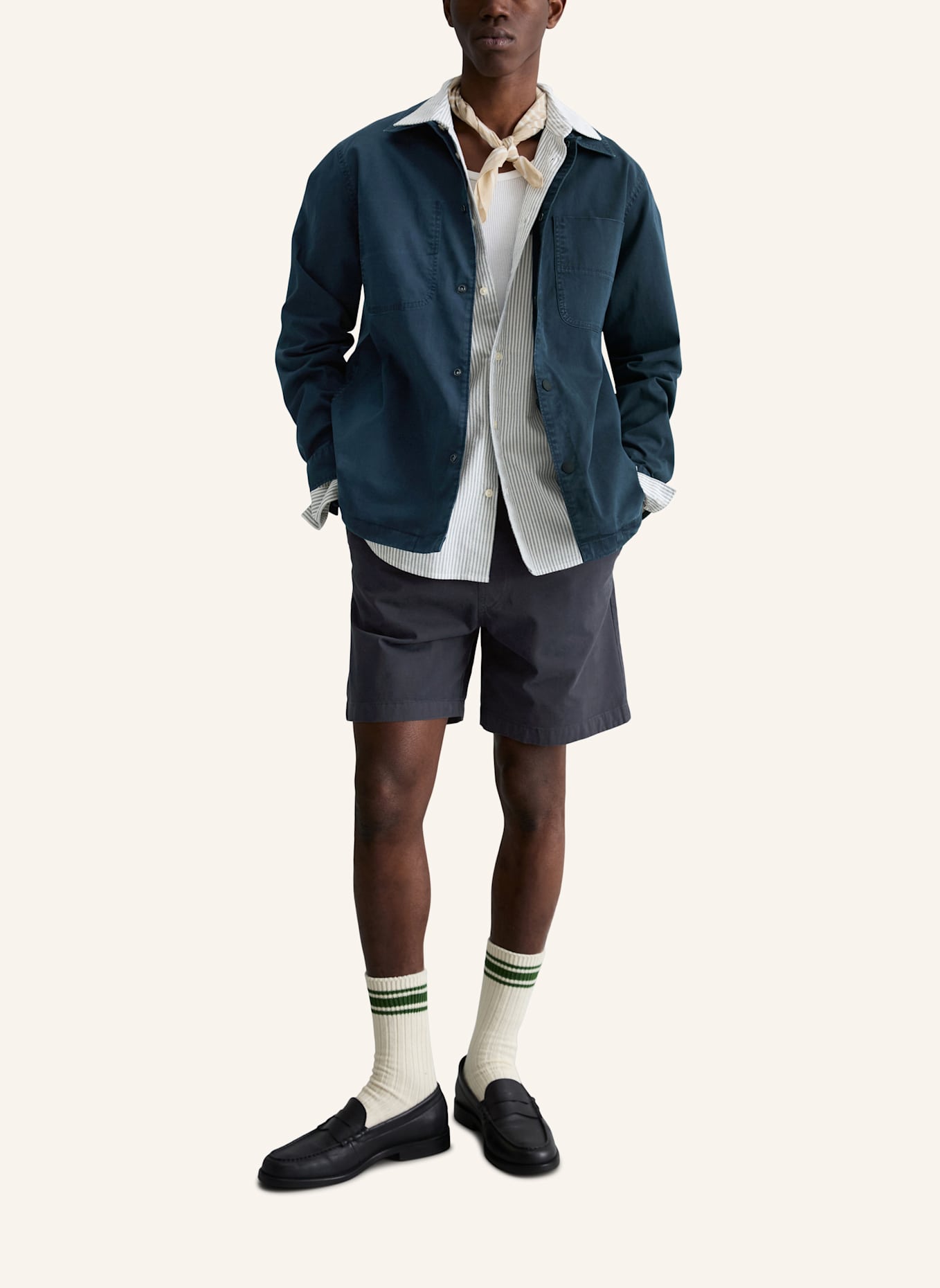 Marc O'Polo DENIM Overshirt: DUNKELBLAU