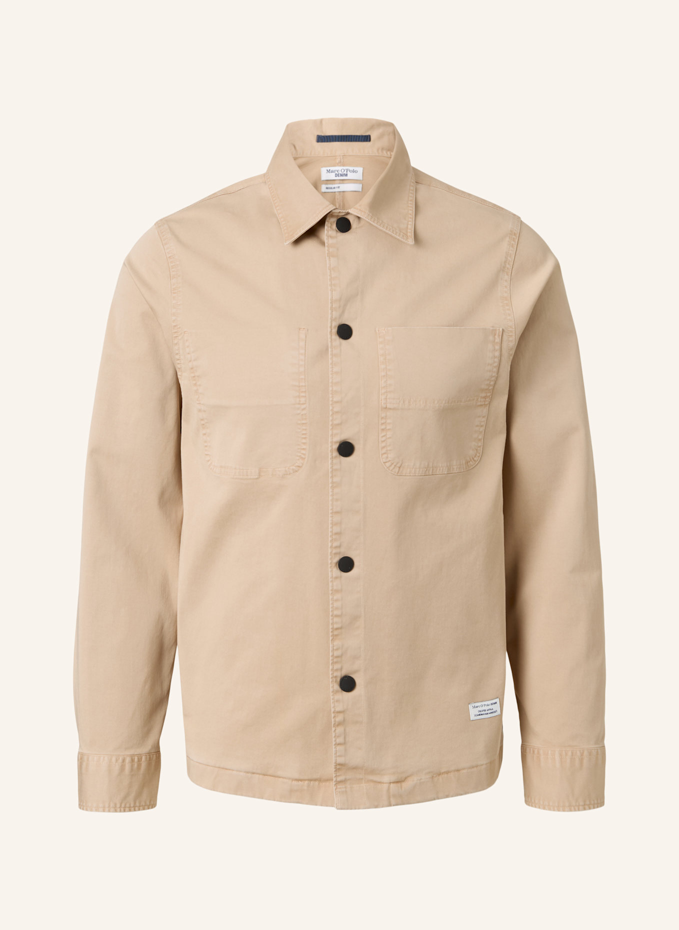 Marc O'Polo DENIM Overshirt: BEIGE