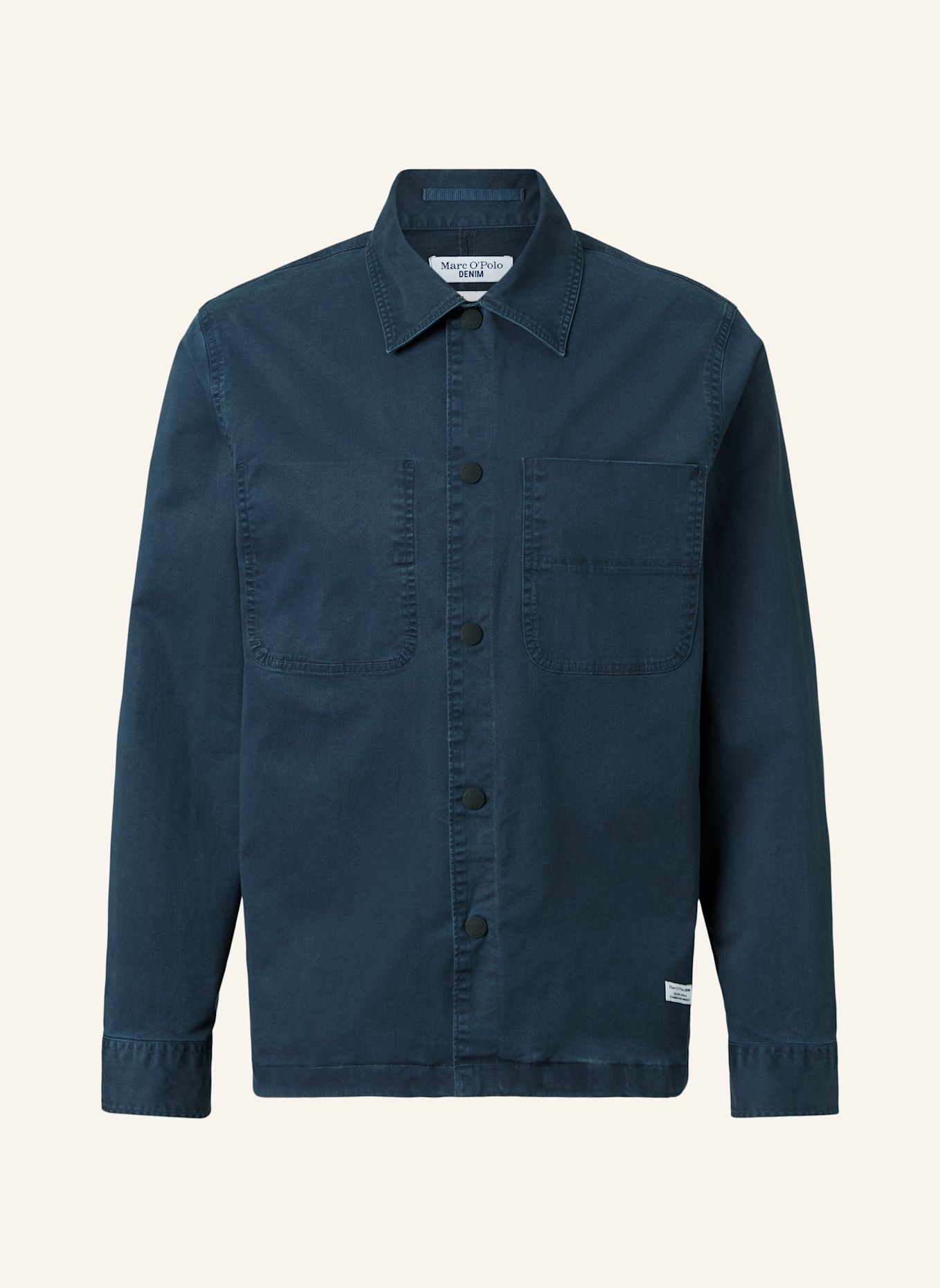 Marc O'Polo DENIM Overshirt: DUNKELBLAU