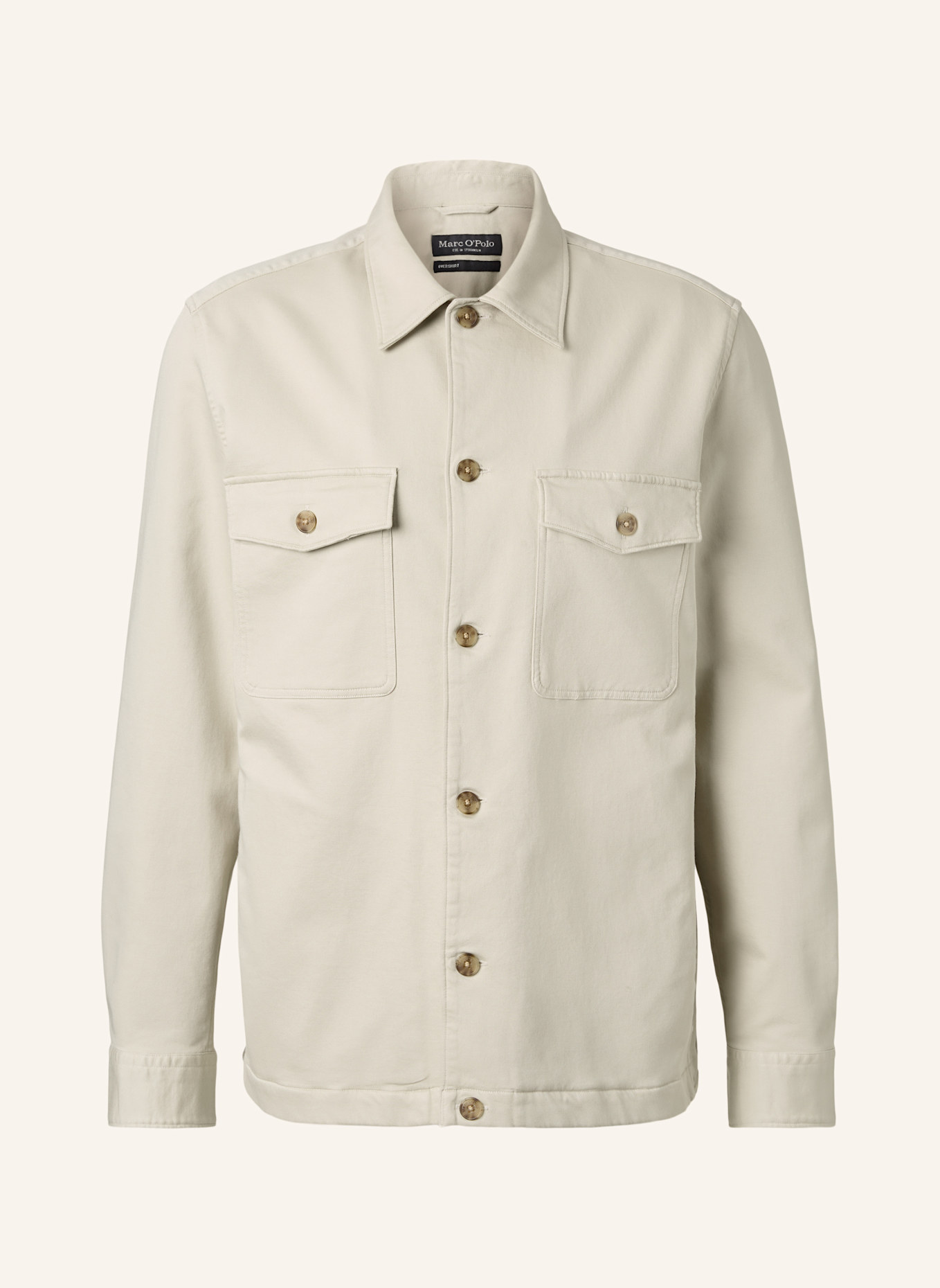 Marc O'Polo Overshirt: BEIGE