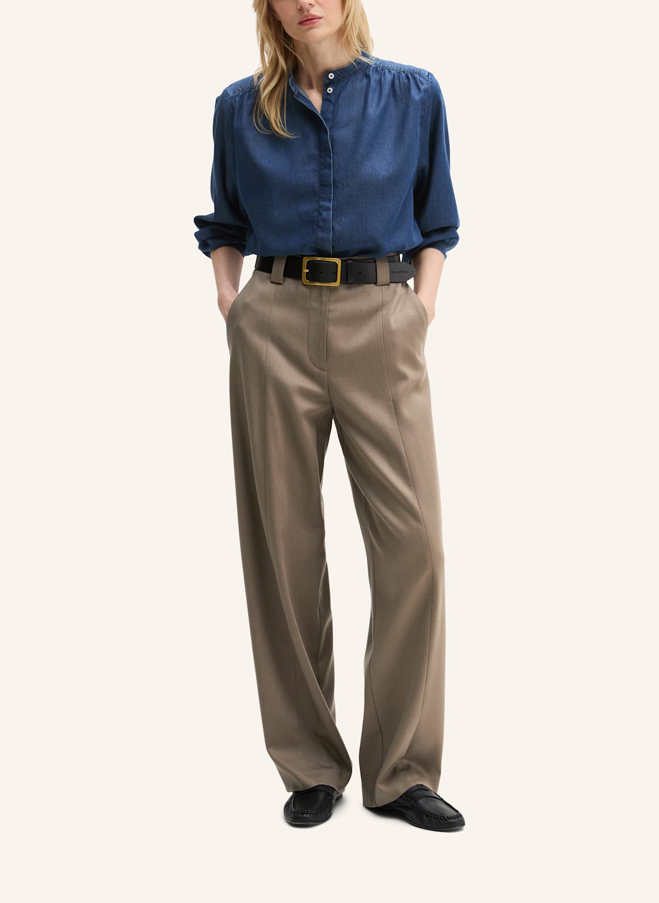 Marc O'Polo Bluse: DUNKELBLAU