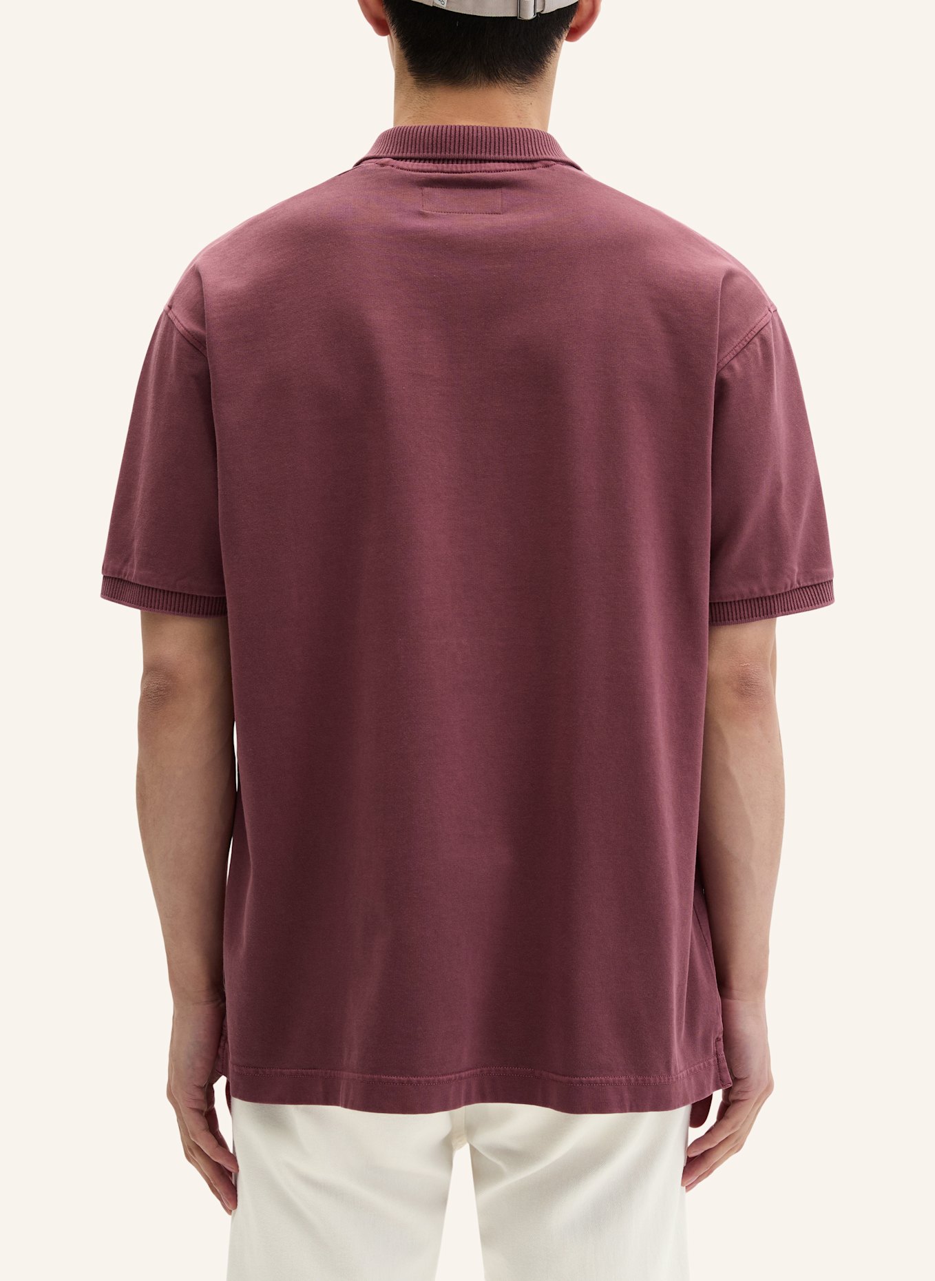 Marc O'Polo Poloshirt: DUNKELROT