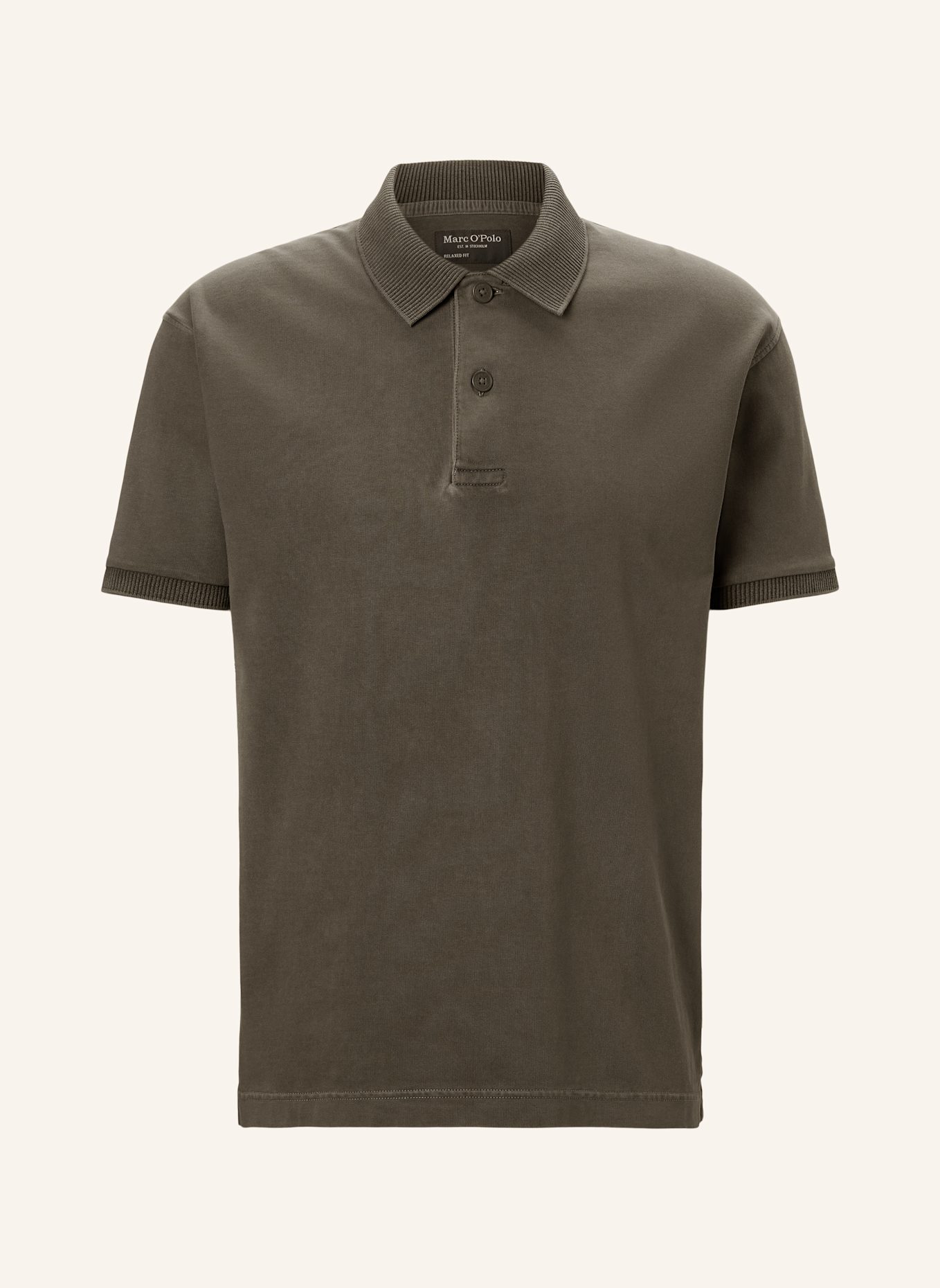Marc O'Polo Poloshirt: DUNKELBRAUN