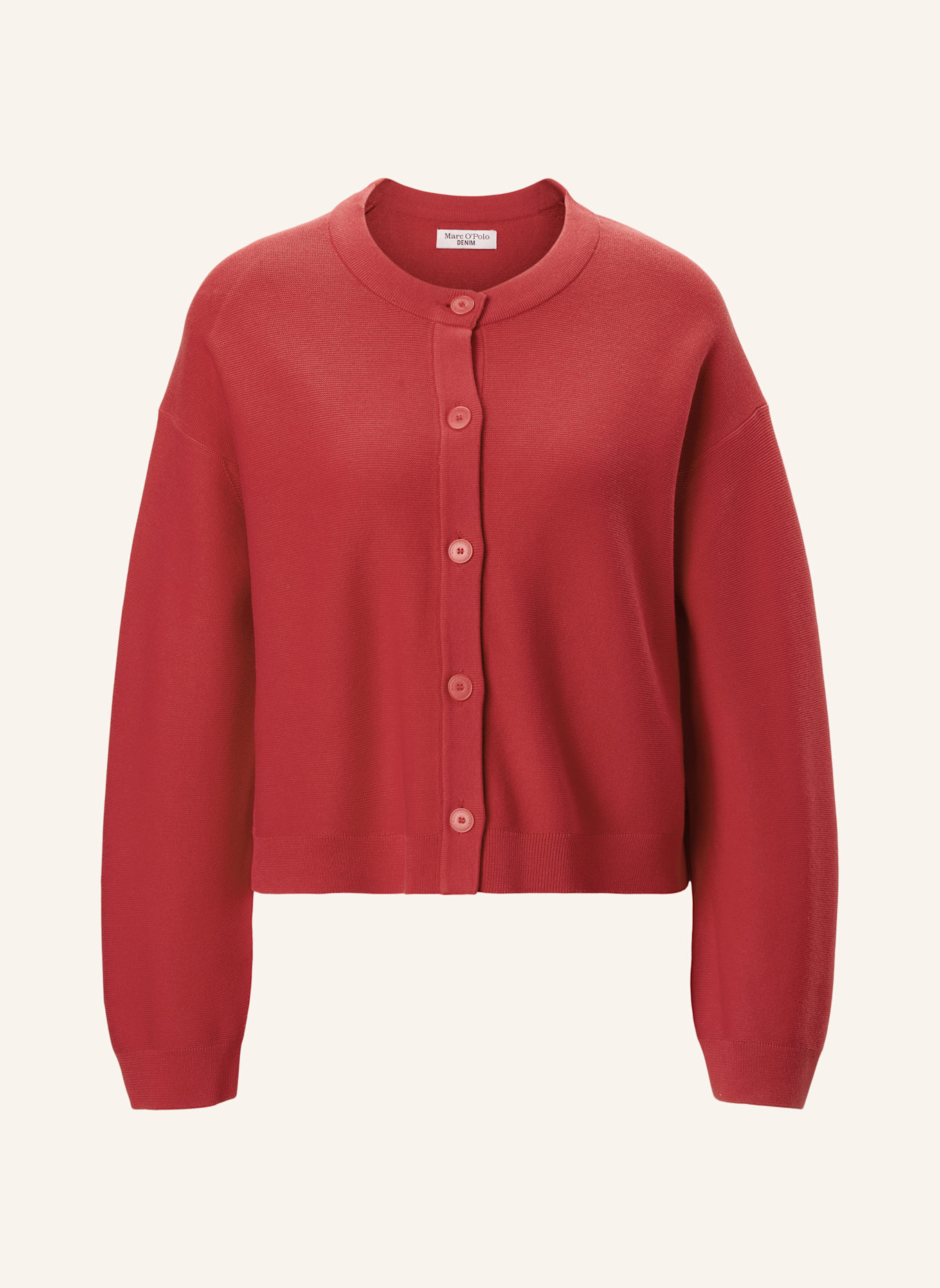 Marc O'Polo DENIM Cardigan: HELLROT