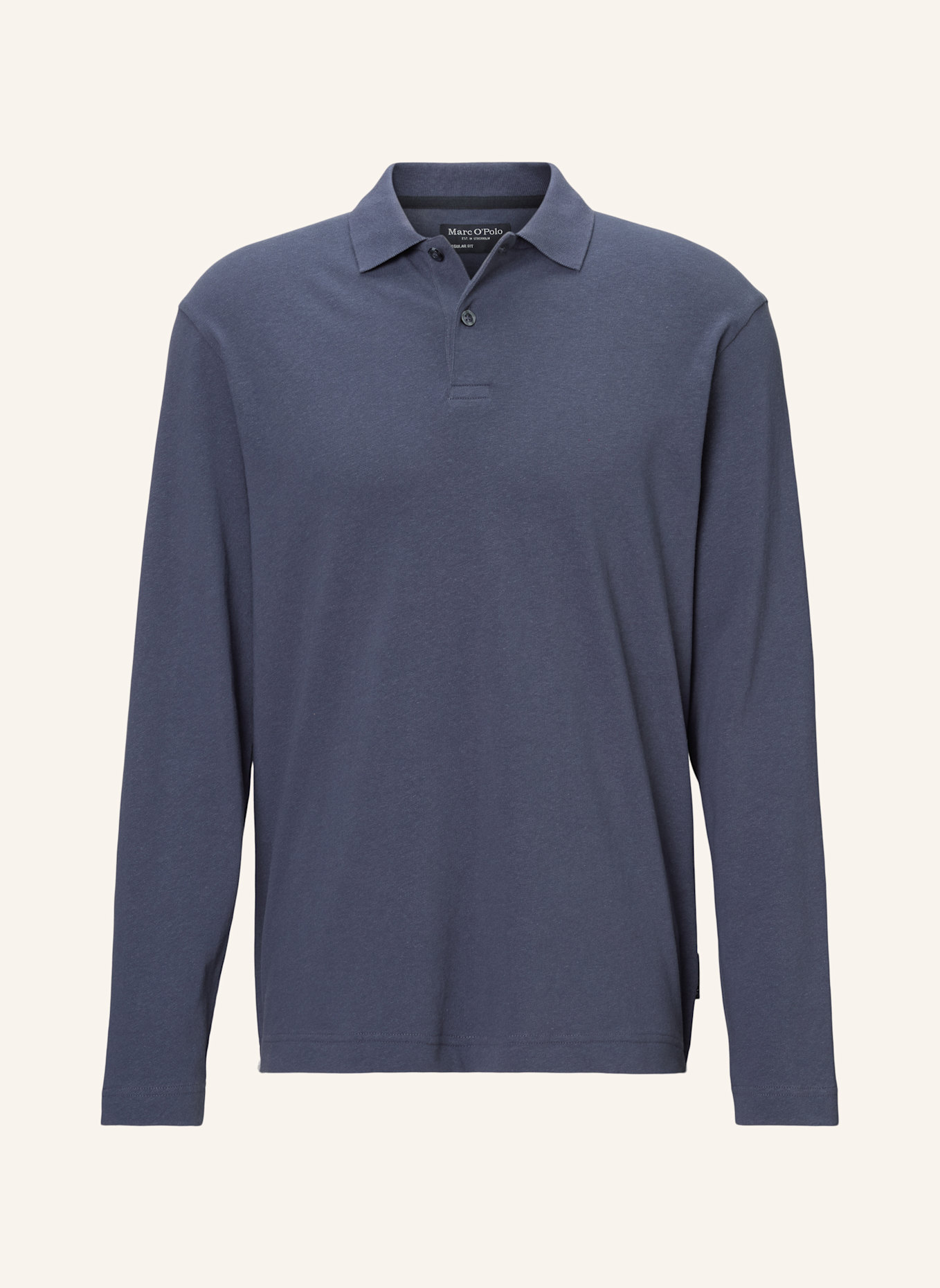 Marc O'Polo Langarm-Shirt: DUNKELGRAU