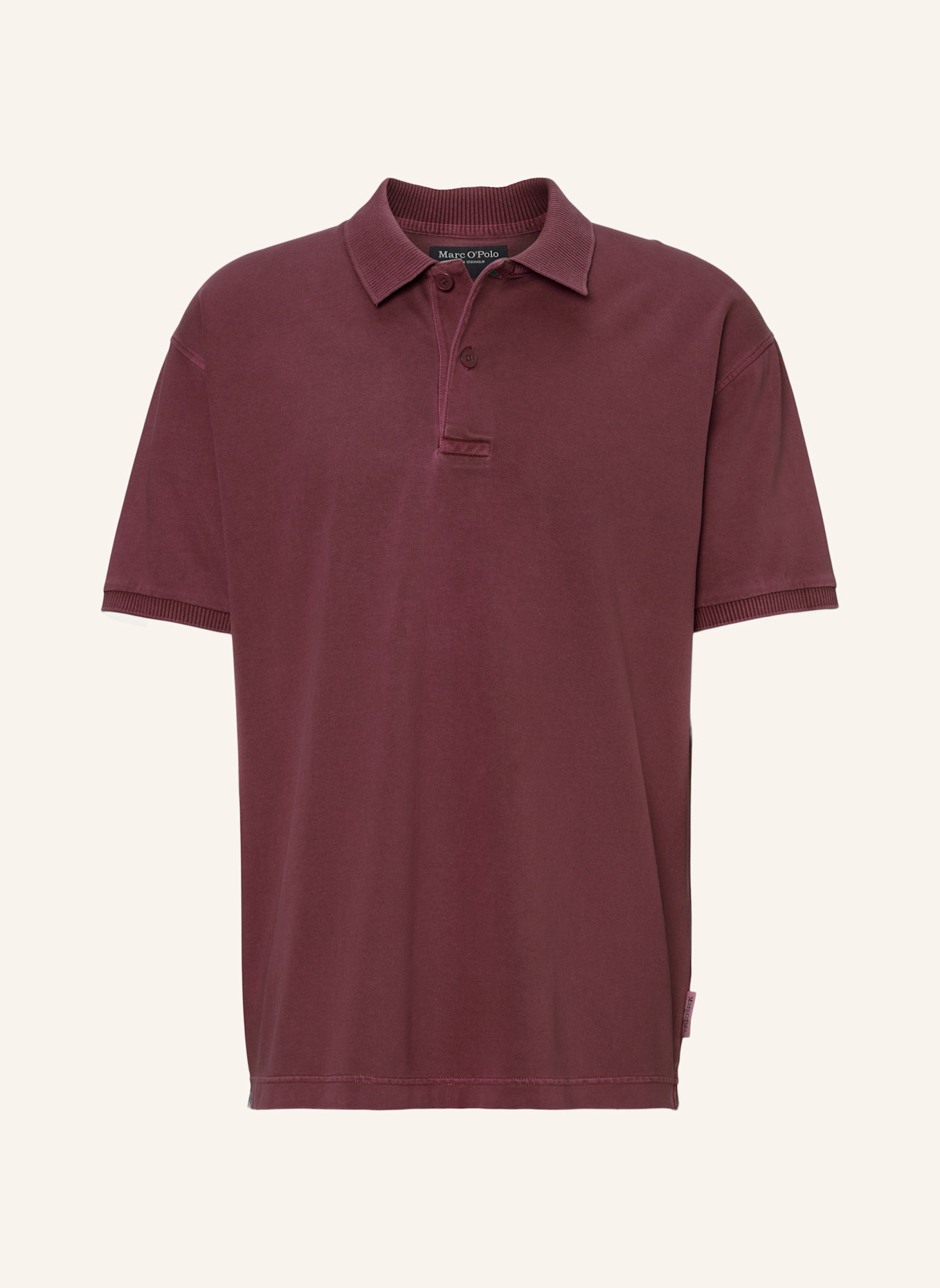 Marc O'Polo Poloshirt: DUNKELROT