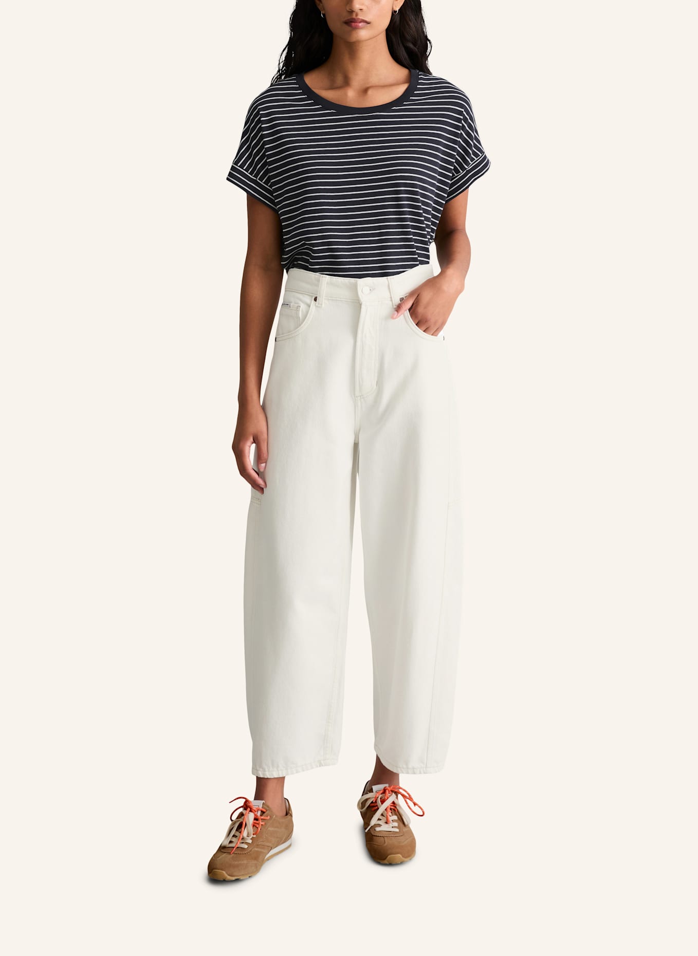 Marc O'Polo DENIM T-Shirt: DUNKELBLAU