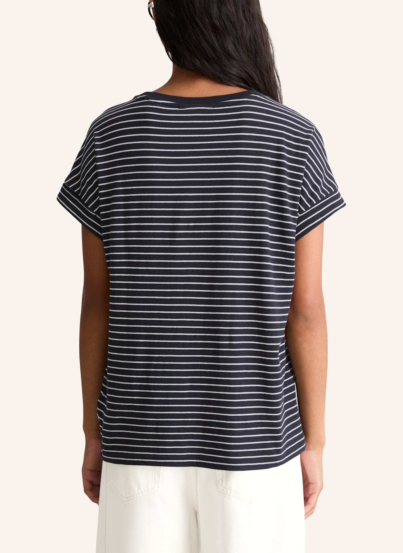 Marc O'Polo DENIM T-Shirt: DUNKELBLAU