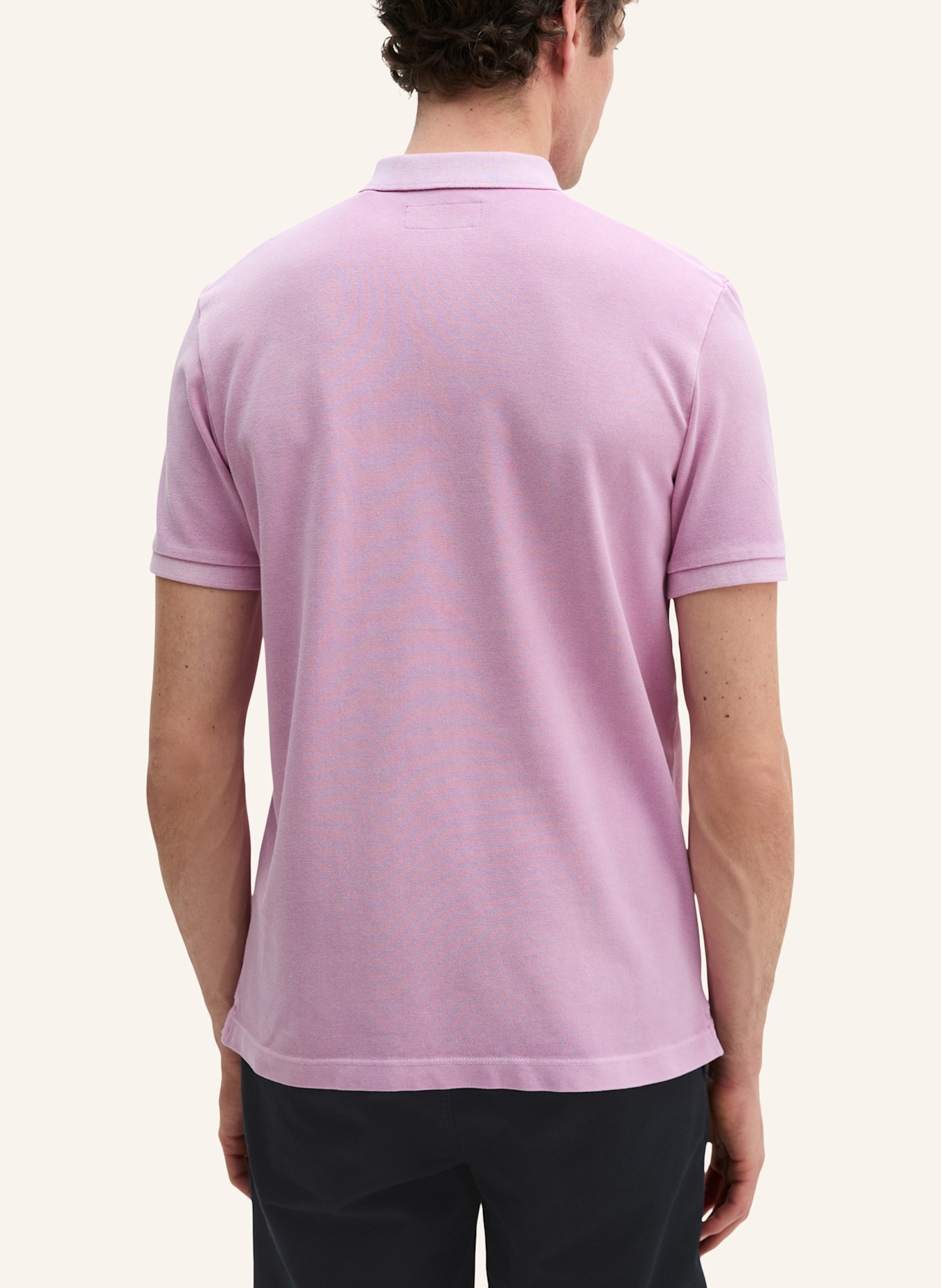 Marc O'Polo Piqué-Poloshirt Shaped Fit: LILA
