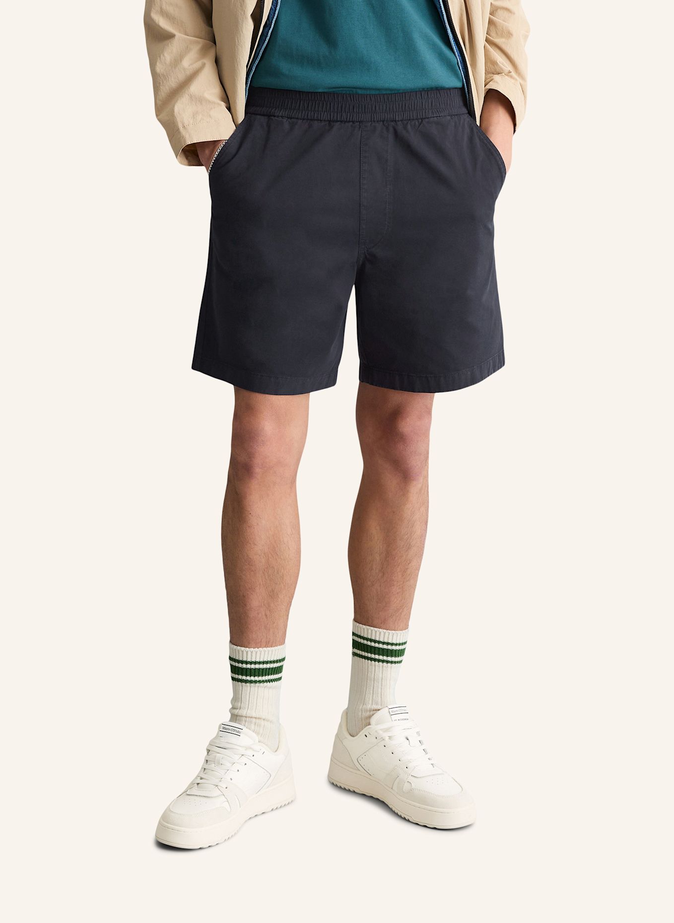 Marc O'Polo DENIM Shorts: DUNKELBLAU