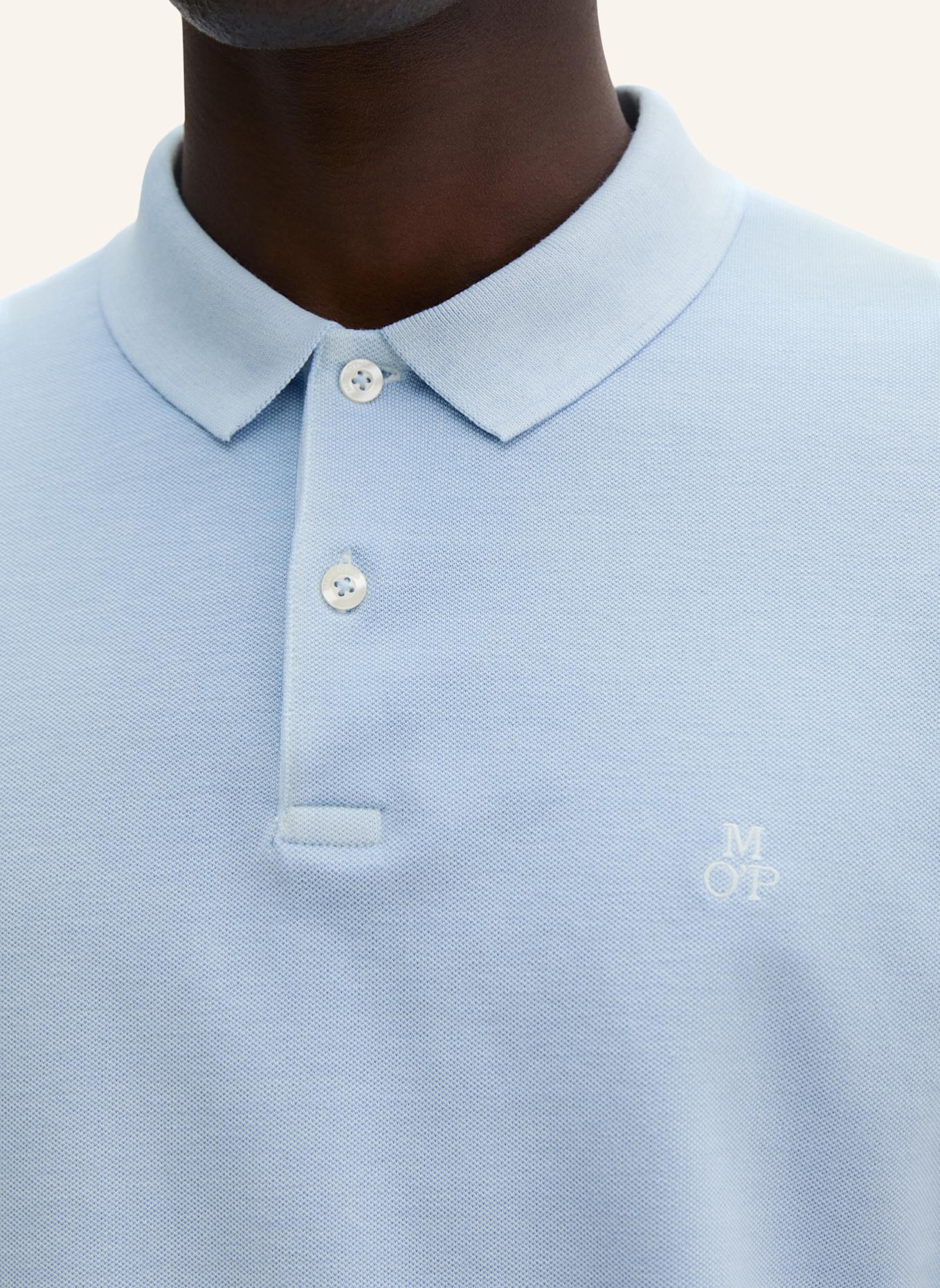Marc O'Polo Piqué-Poloshirt Shaped Fit: BLAU