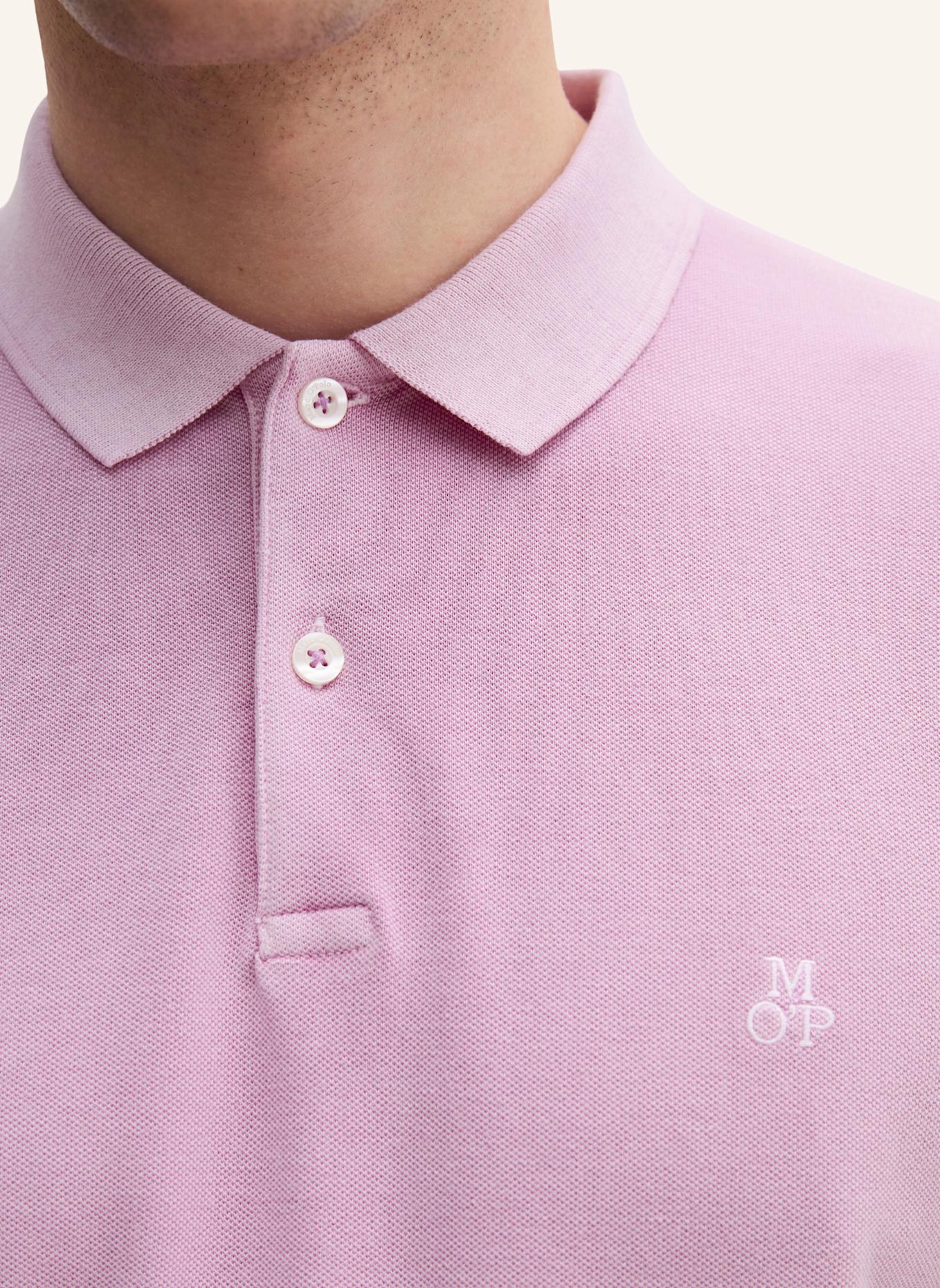 Marc O'Polo Piqué-Poloshirt Shaped Fit: LILA