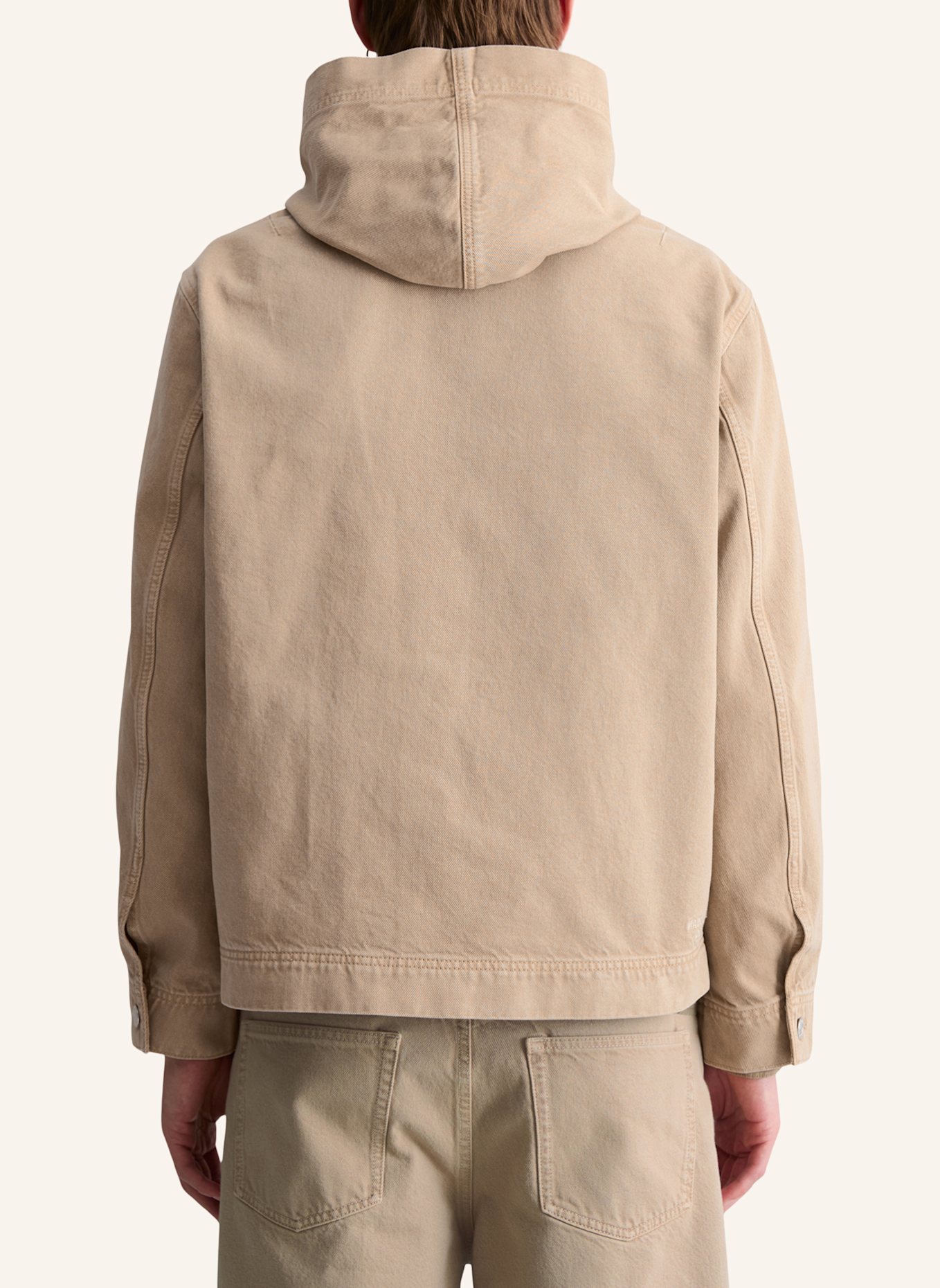 Marc O'Polo DENIM Jeansblouson: BEIGE