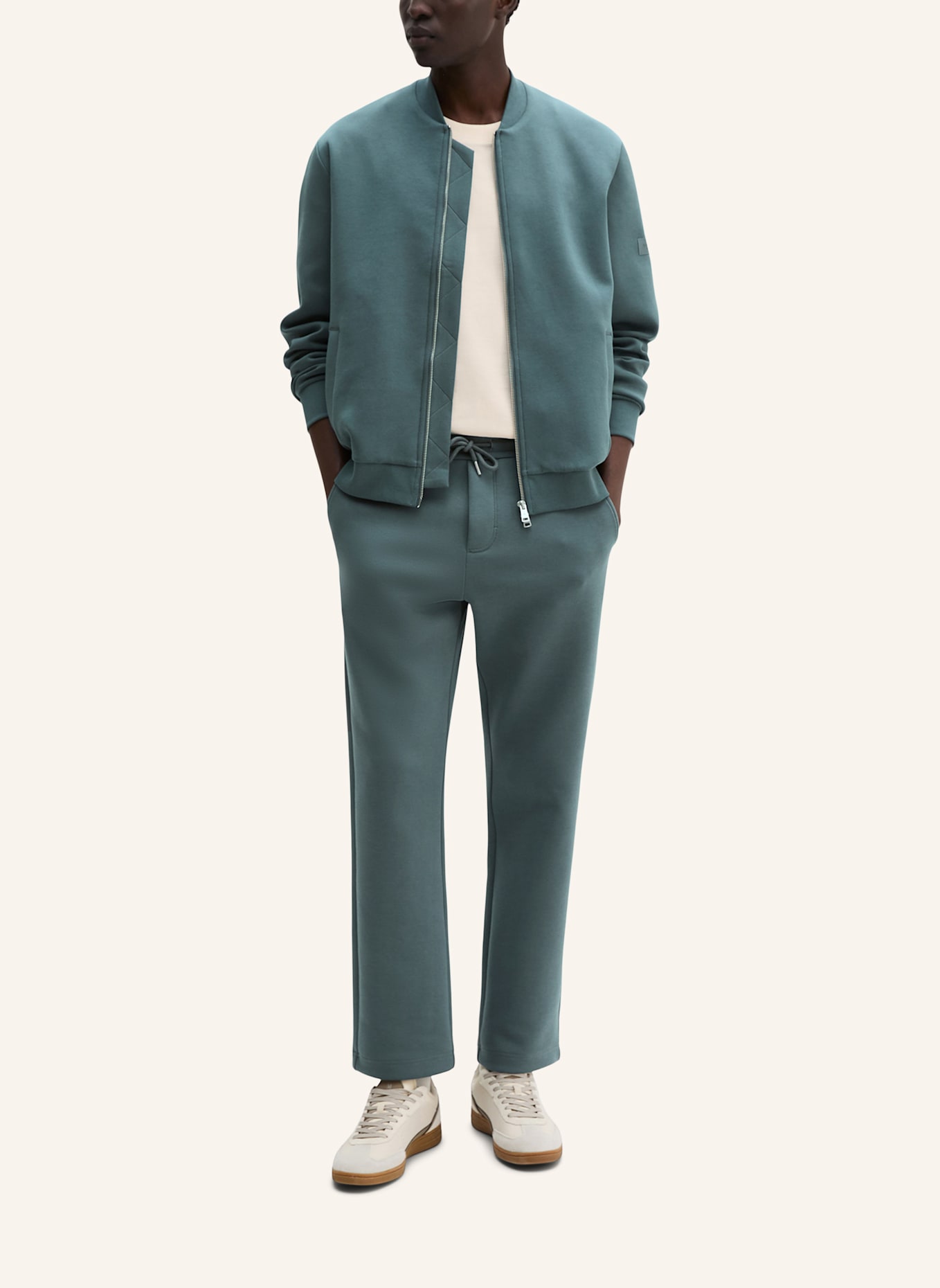 Marc O'Polo Sweatjacke: DUNKELGRAU