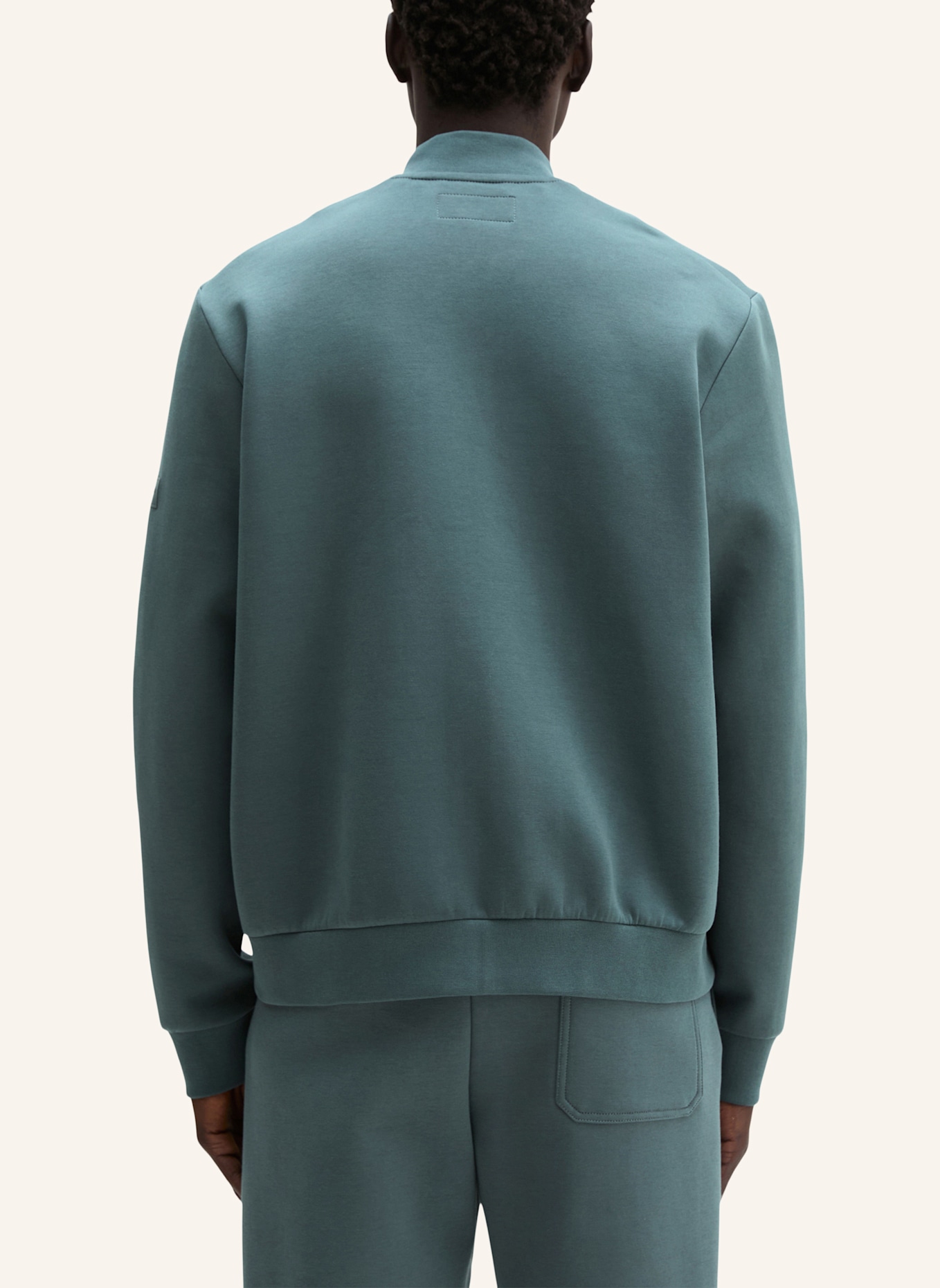 Marc O'Polo Sweatjacke: DUNKELGRAU