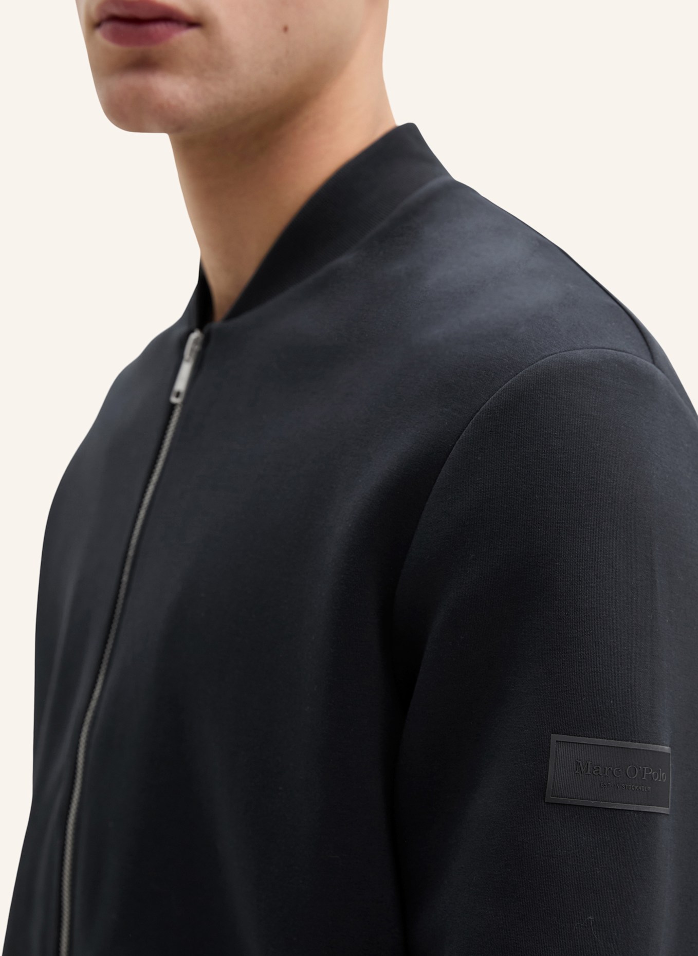 Marc O'Polo Sweatjacke: DUNKELBLAU