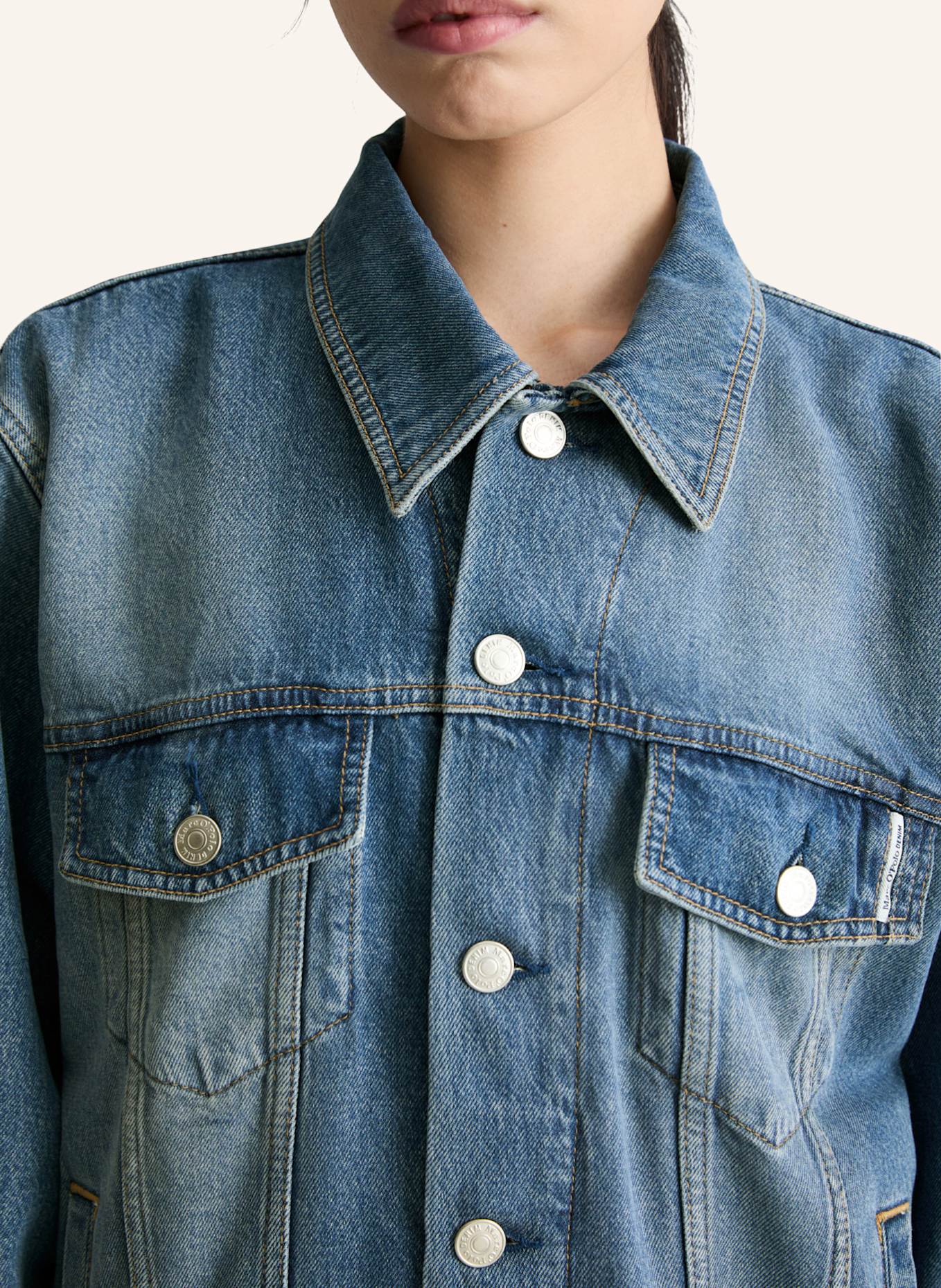 Marc O'Polo DENIM Jeansjacke: BLAU