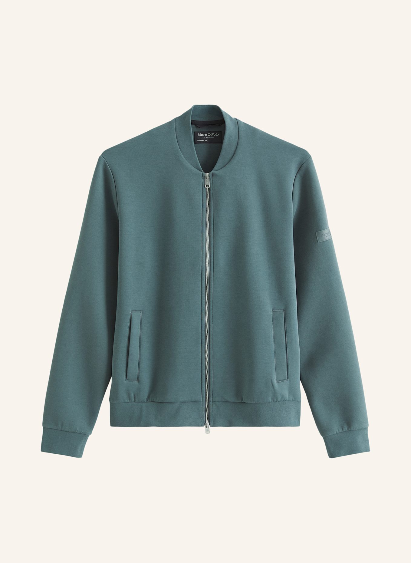 Marc O'Polo Sweatjacke: DUNKELGRAU