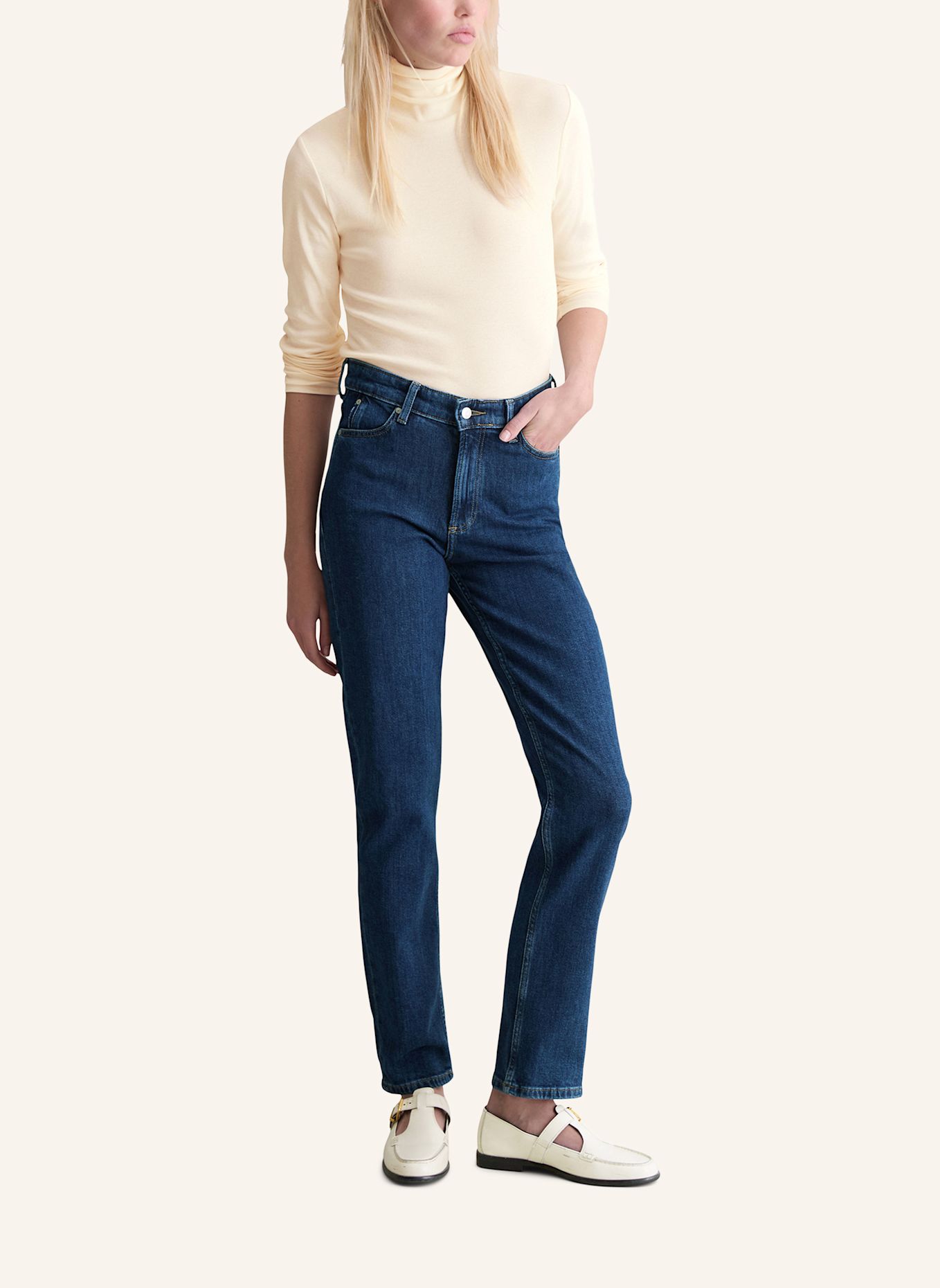 Marc O'Polo DENIM Jeans: DUNKELBLAU
