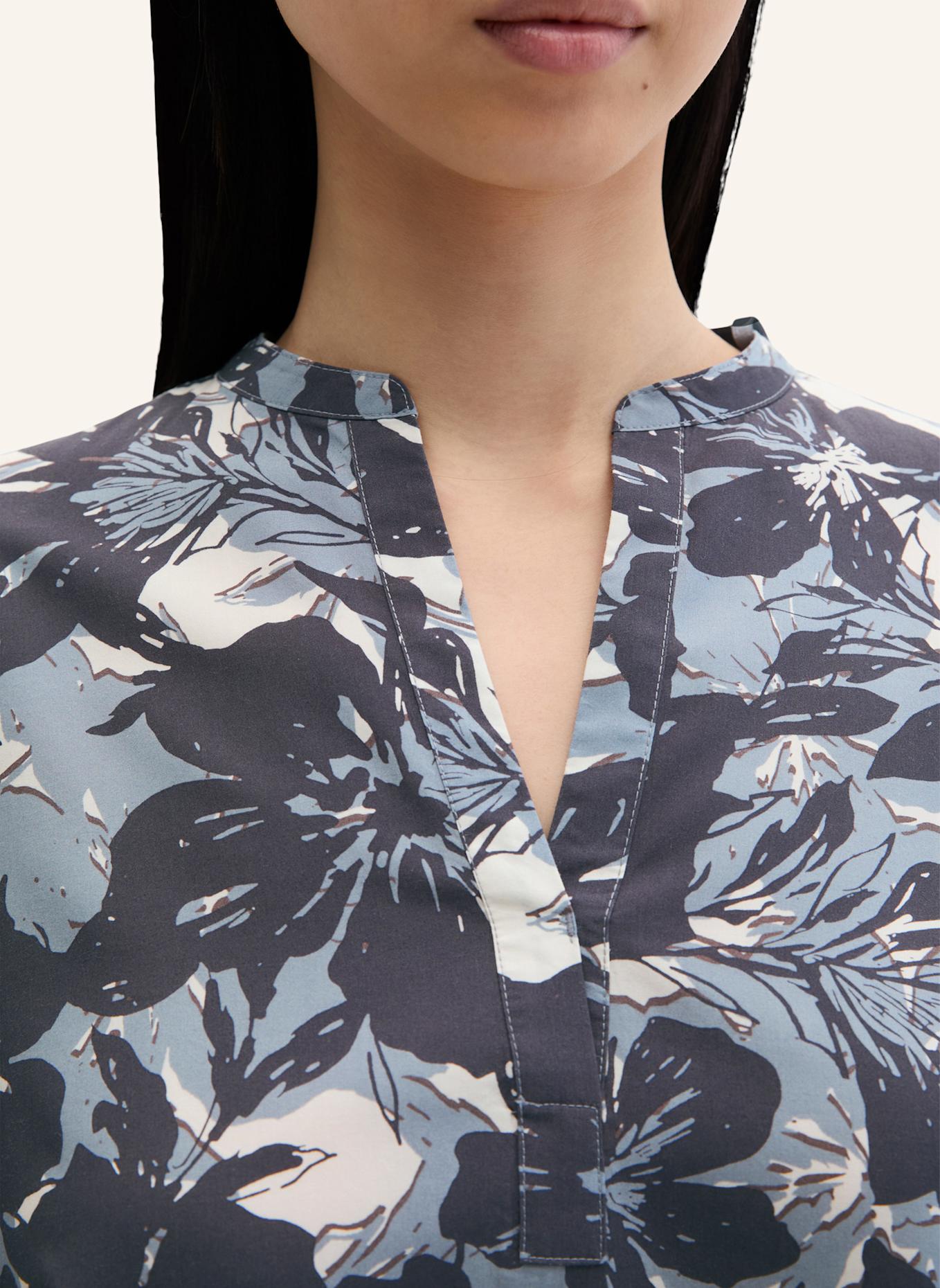 Marc O'Polo Print-Bluse: DUNKELGRAU