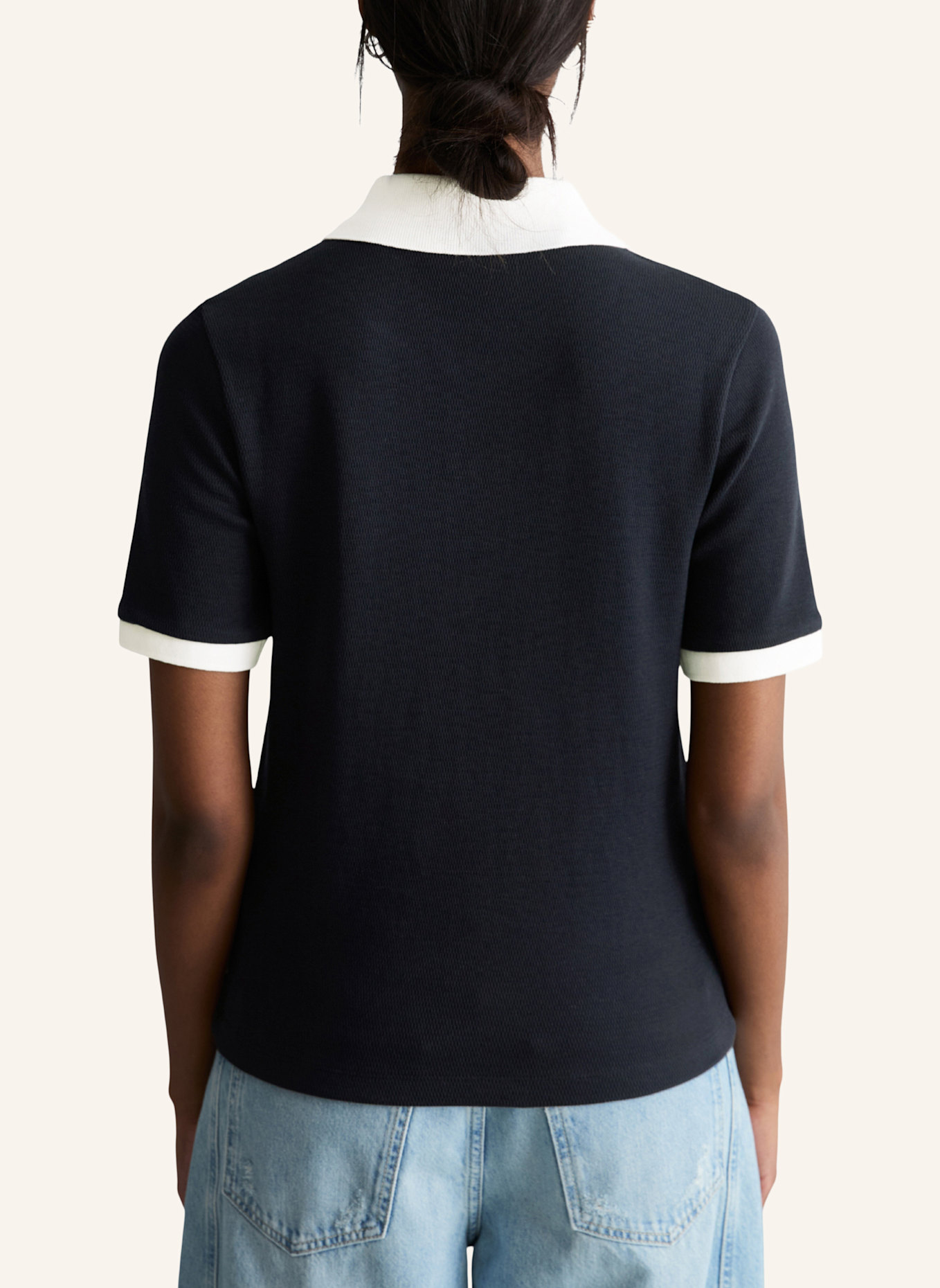 Marc O'Polo DENIM Poloshirt: DUNKELBLAU