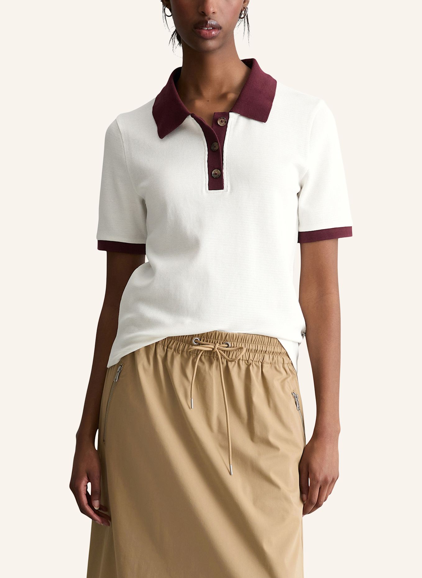 Marc O'Polo DENIM Poloshirt: ECRU