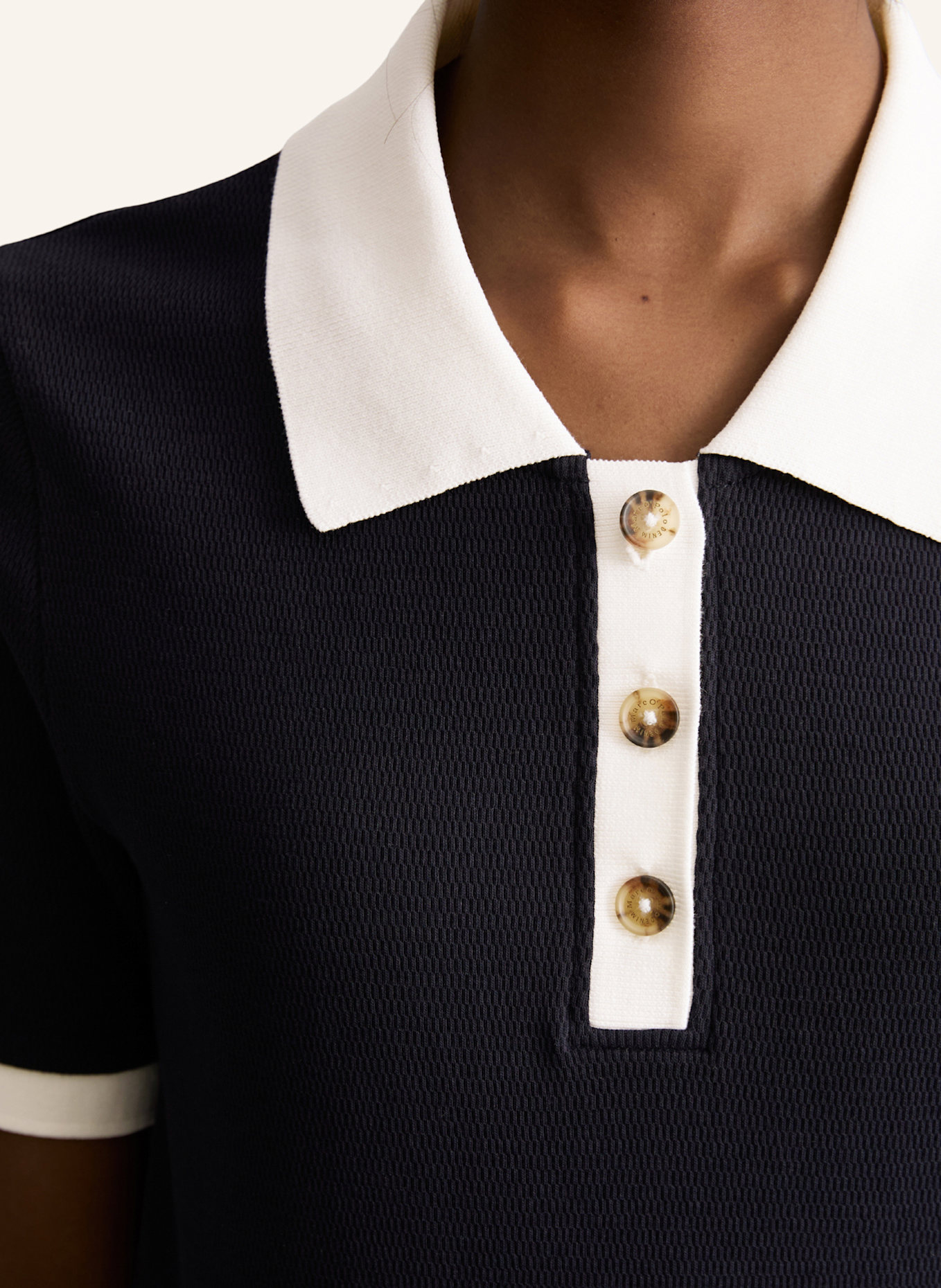 Marc O'Polo DENIM Poloshirt: DUNKELBLAU