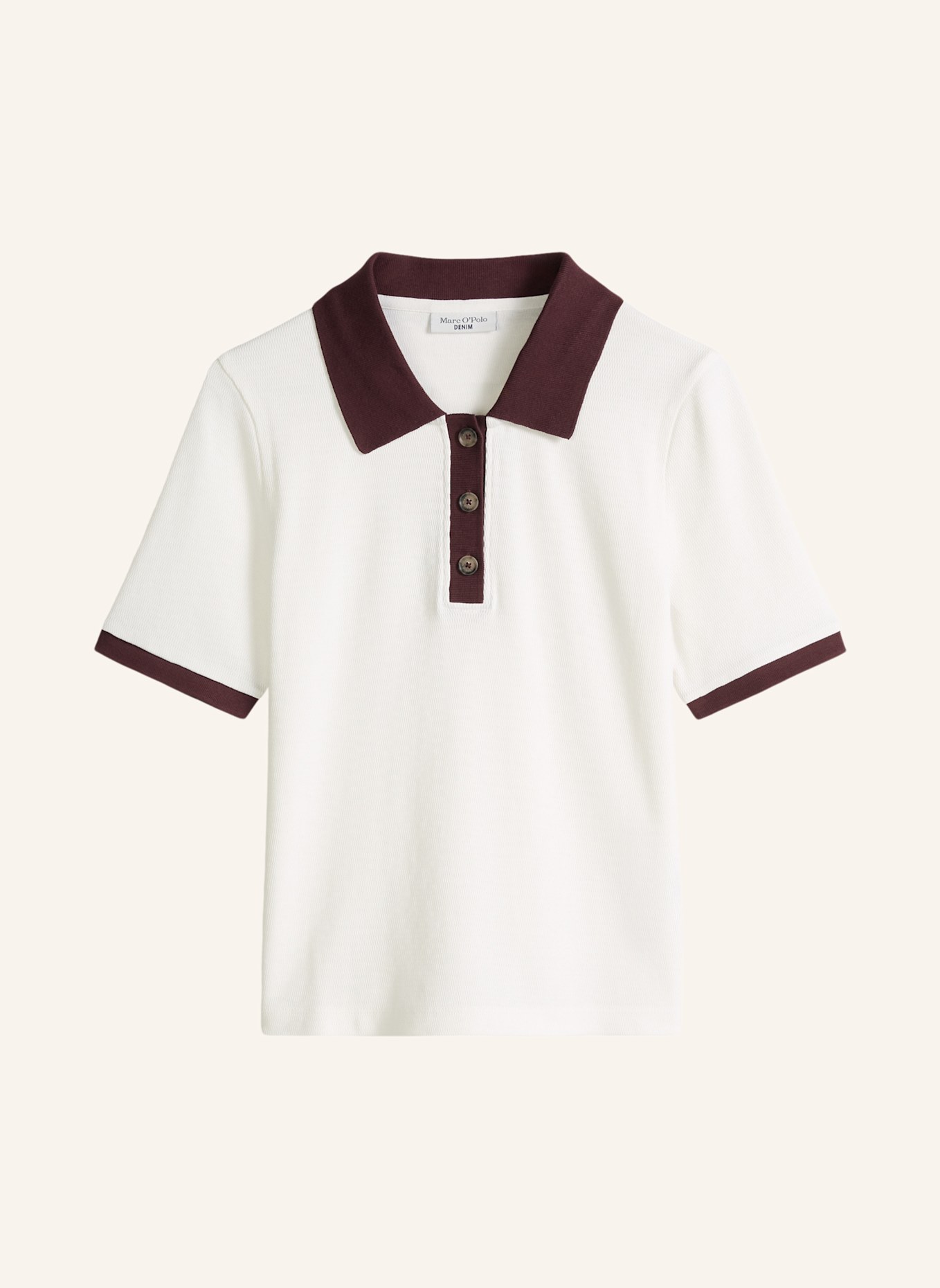 Marc O'Polo DENIM Poloshirt: ECRU