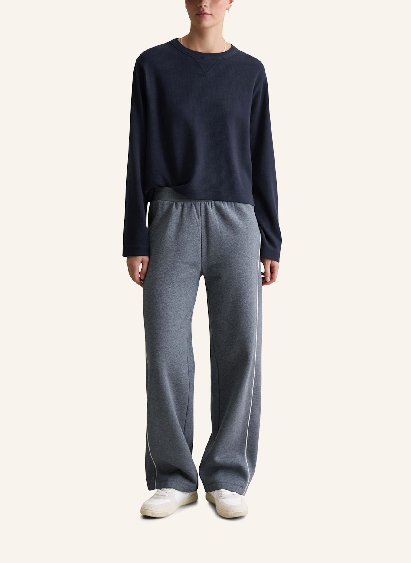 Marc O'Polo DENIM Longsleeve: DUNKELBLAU