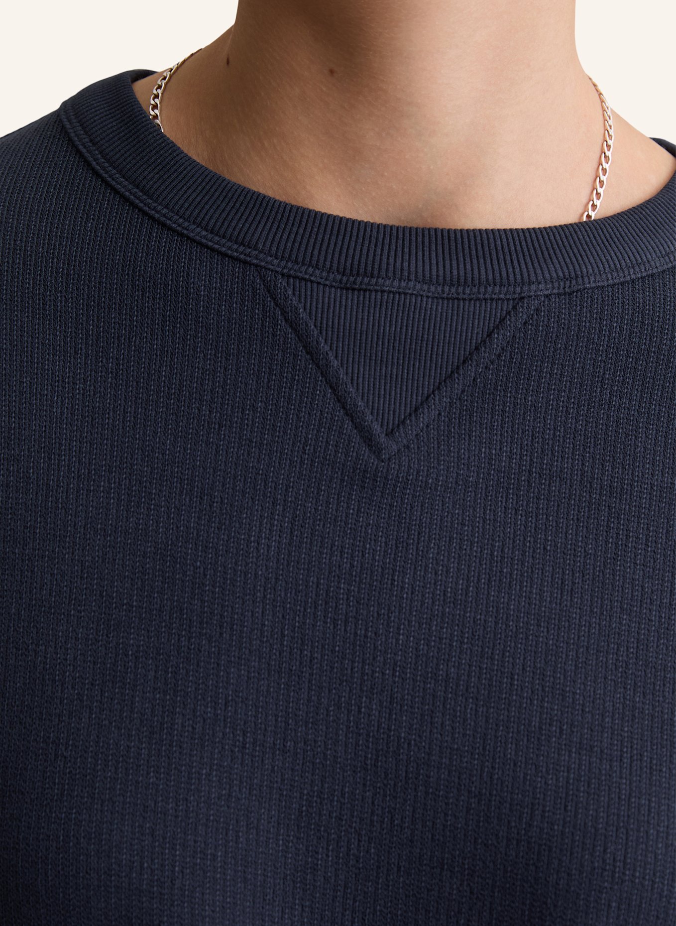 Marc O'Polo DENIM Longsleeve: DUNKELBLAU