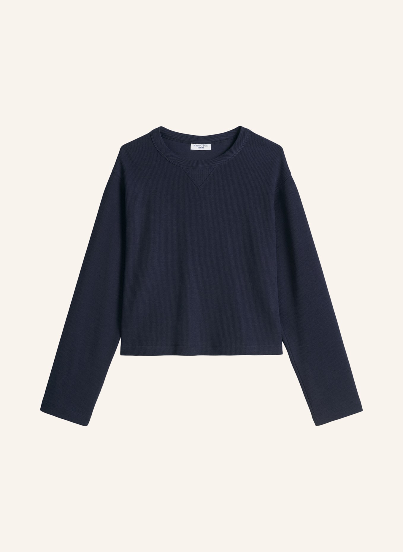 Marc O'Polo DENIM Longsleeve: DUNKELBLAU