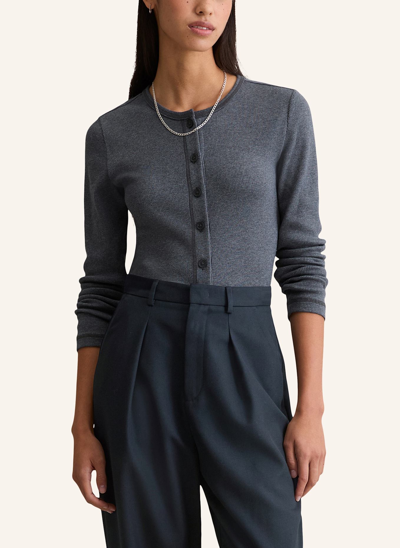 Marc O'Polo DENIM Longsleeve: GRAU