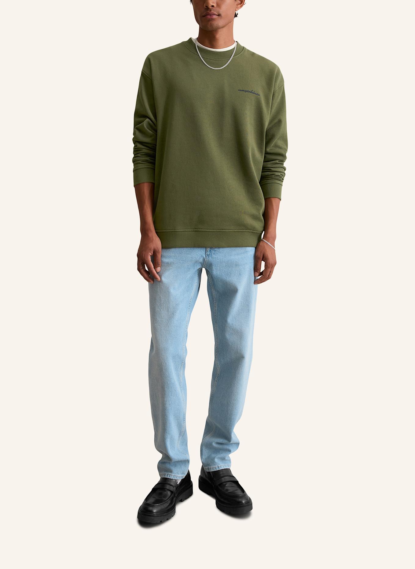 Marc O'Polo DENIM Sweatshirt: DUNKELGRÜN