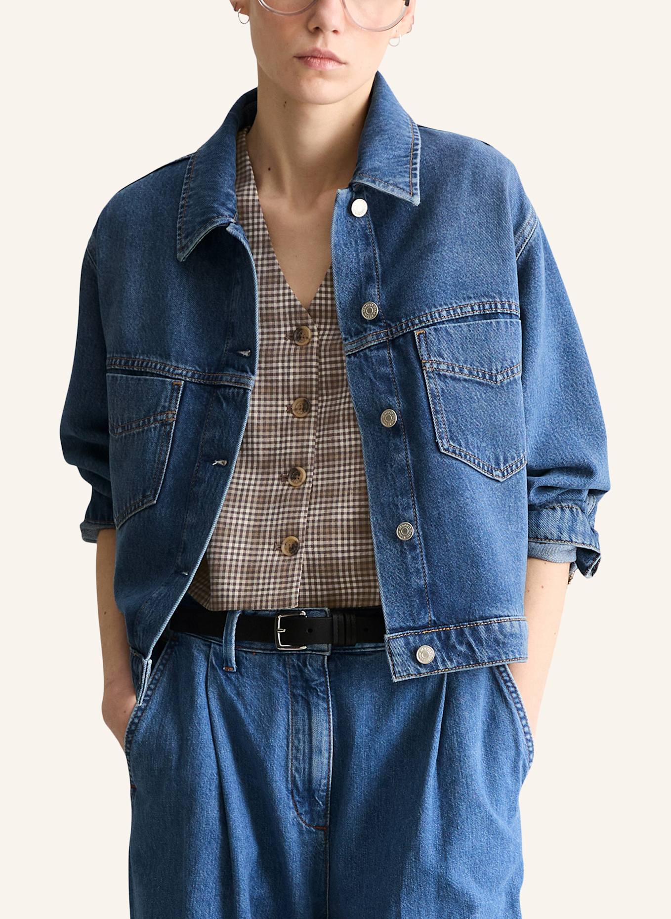 Marc O'Polo DENIM Jeansjacke: BLAU