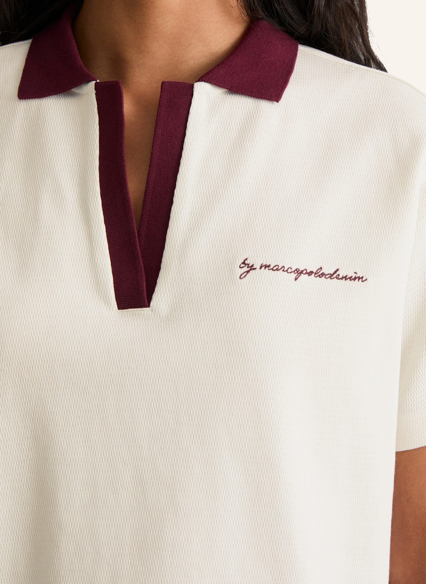 Marc O'Polo DENIM Poloshirt: ECRU